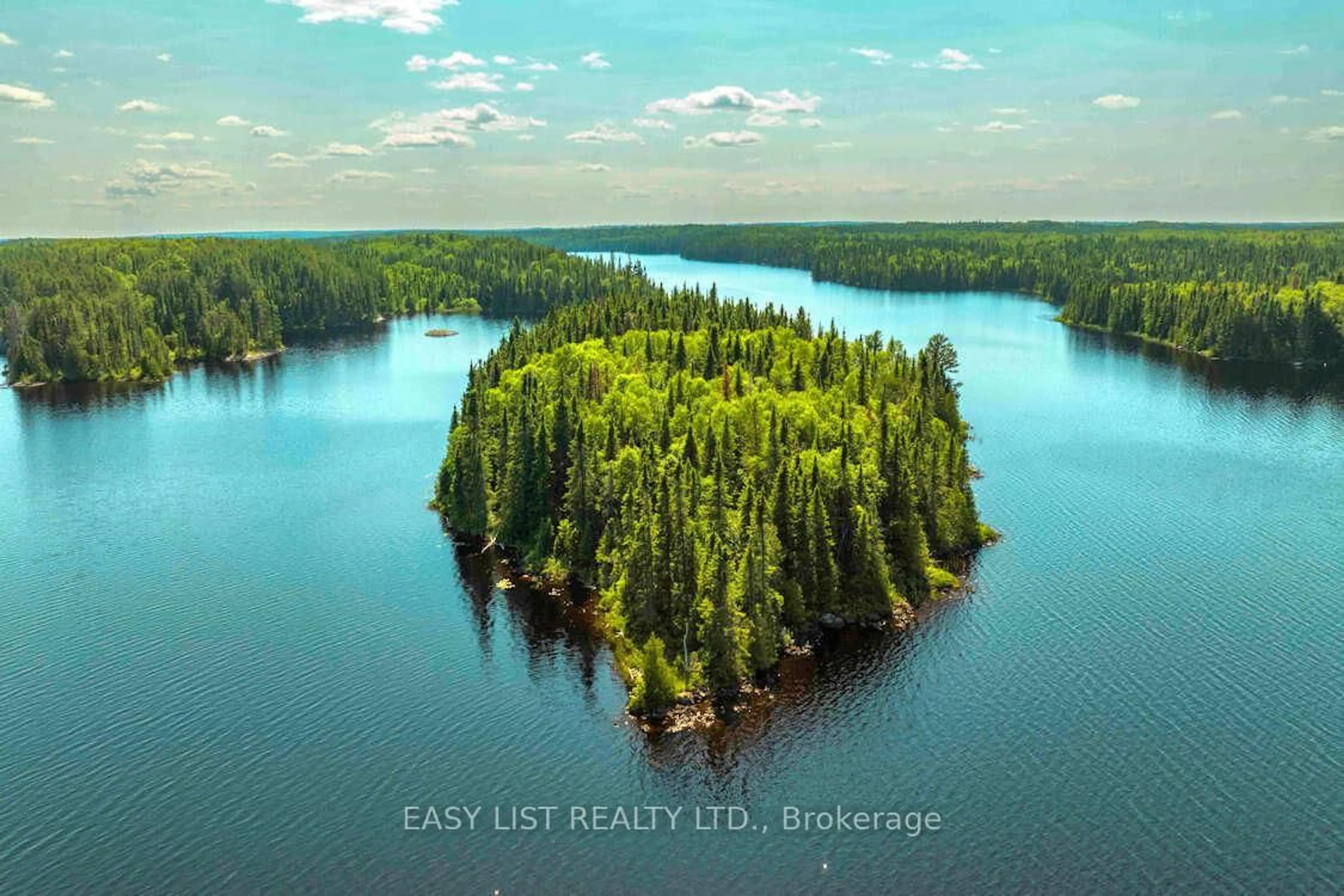 A pic from outside/outdoor area/front of a property/back of a property/a pic from drone, water/lake/river/ocean view for 16 McLeish Lake, Thunder Bay Ontario P7A 8E4