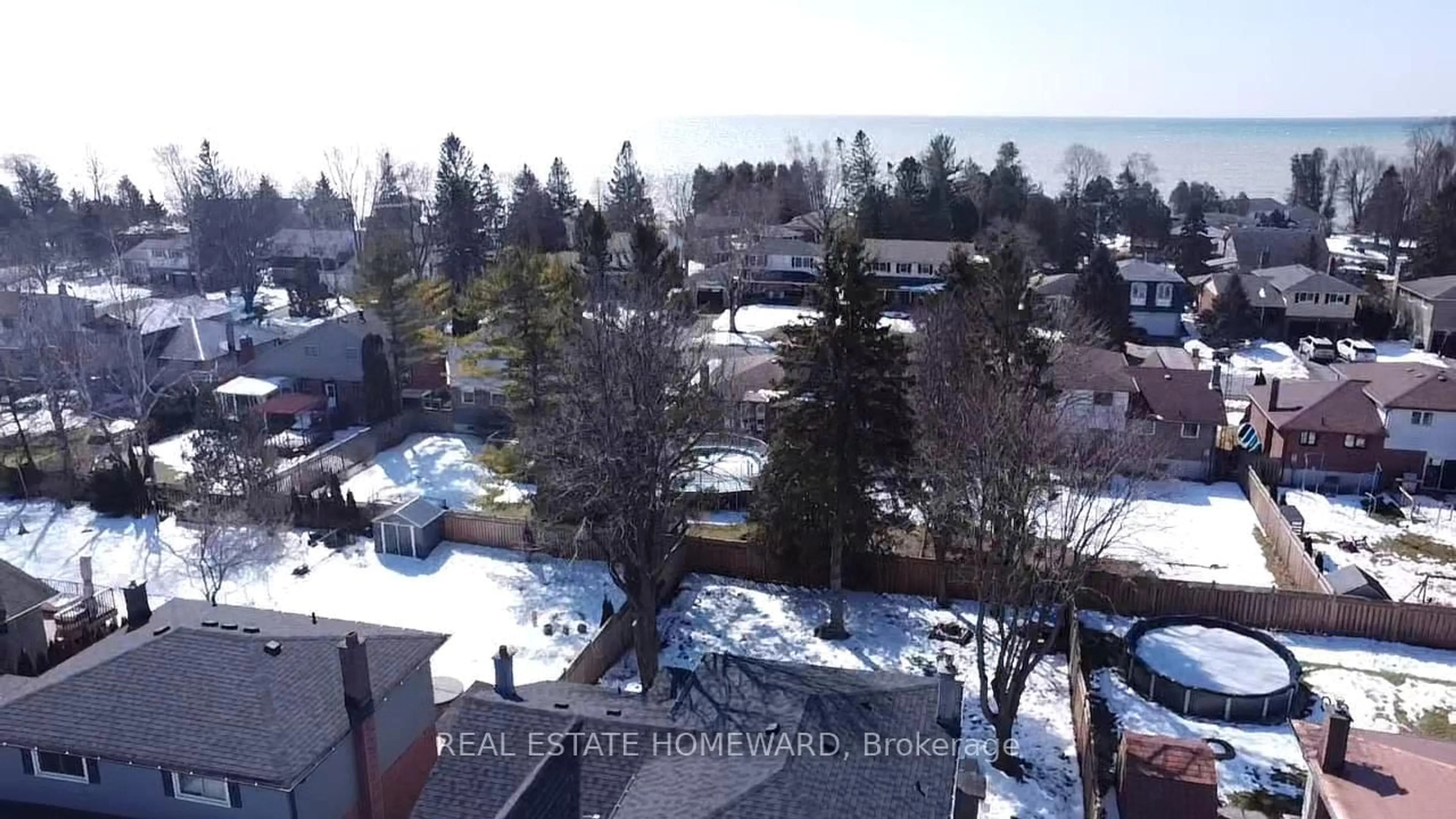 A pic from outside/outdoor area/front of a property/back of a property/a pic from drone, water/lake/river/ocean view for 21 Glen Watford Rd, Cobourg Ontario K9A 4S4