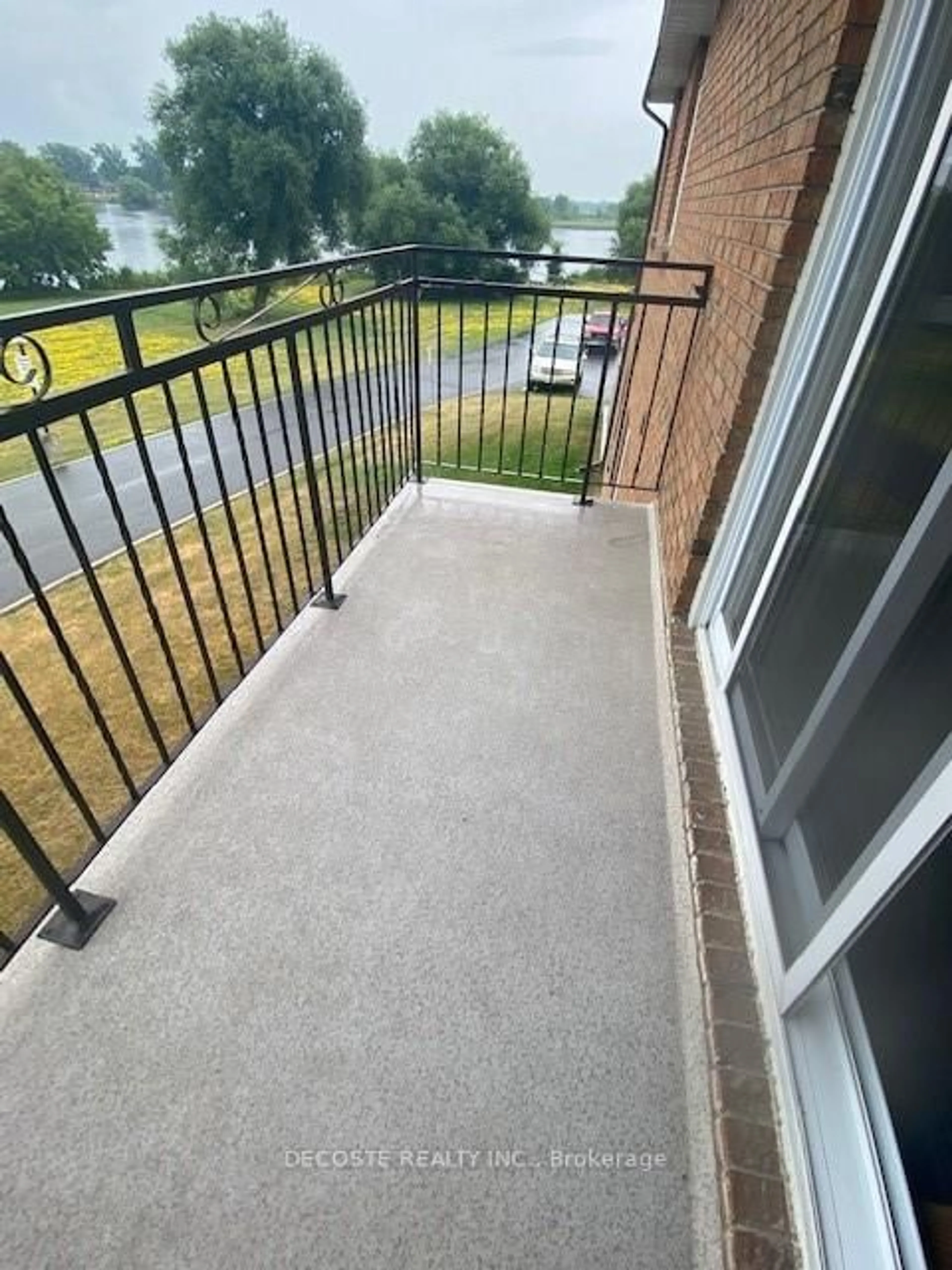 Balcony in the apartment, water/lake/river/ocean view for 220 Kenyon St #209, North Glengarry Ontario K0C 1A0