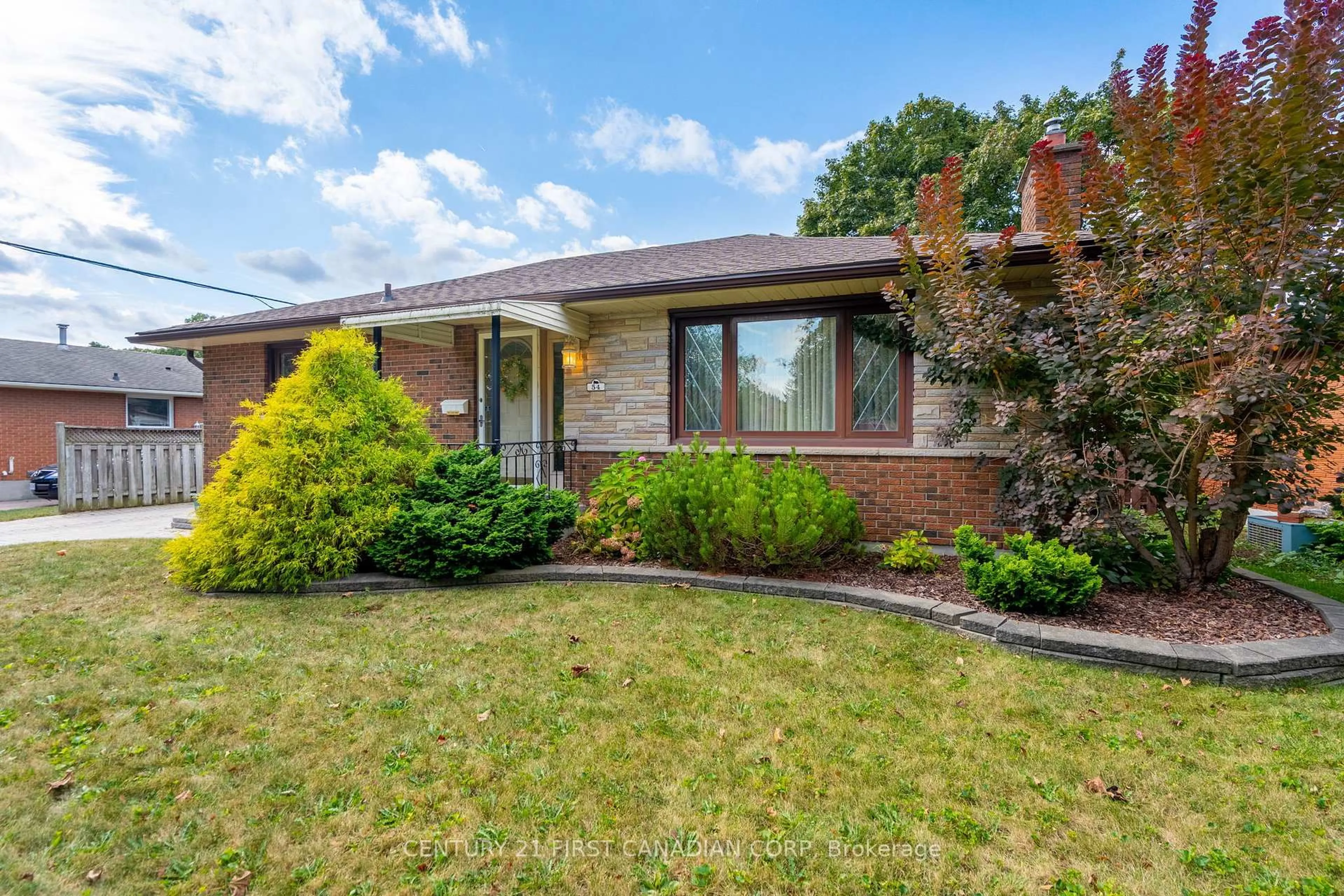 Home with brick exterior material, street for 54 Algonquin Cres, London East Ontario N5W 1N4