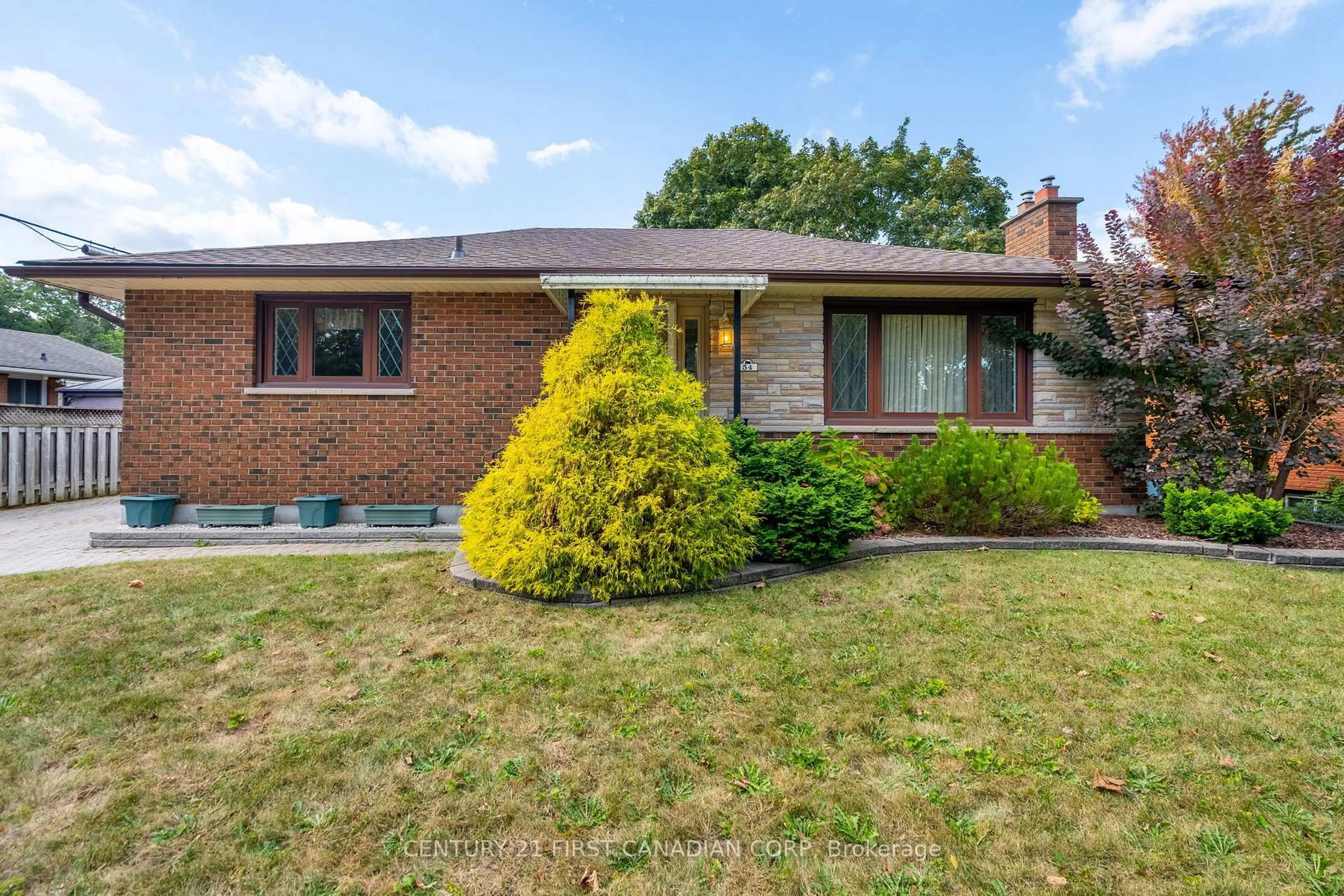 Home with brick exterior material, street for 54 Algonquin Cres, London East Ontario N5W 1N4