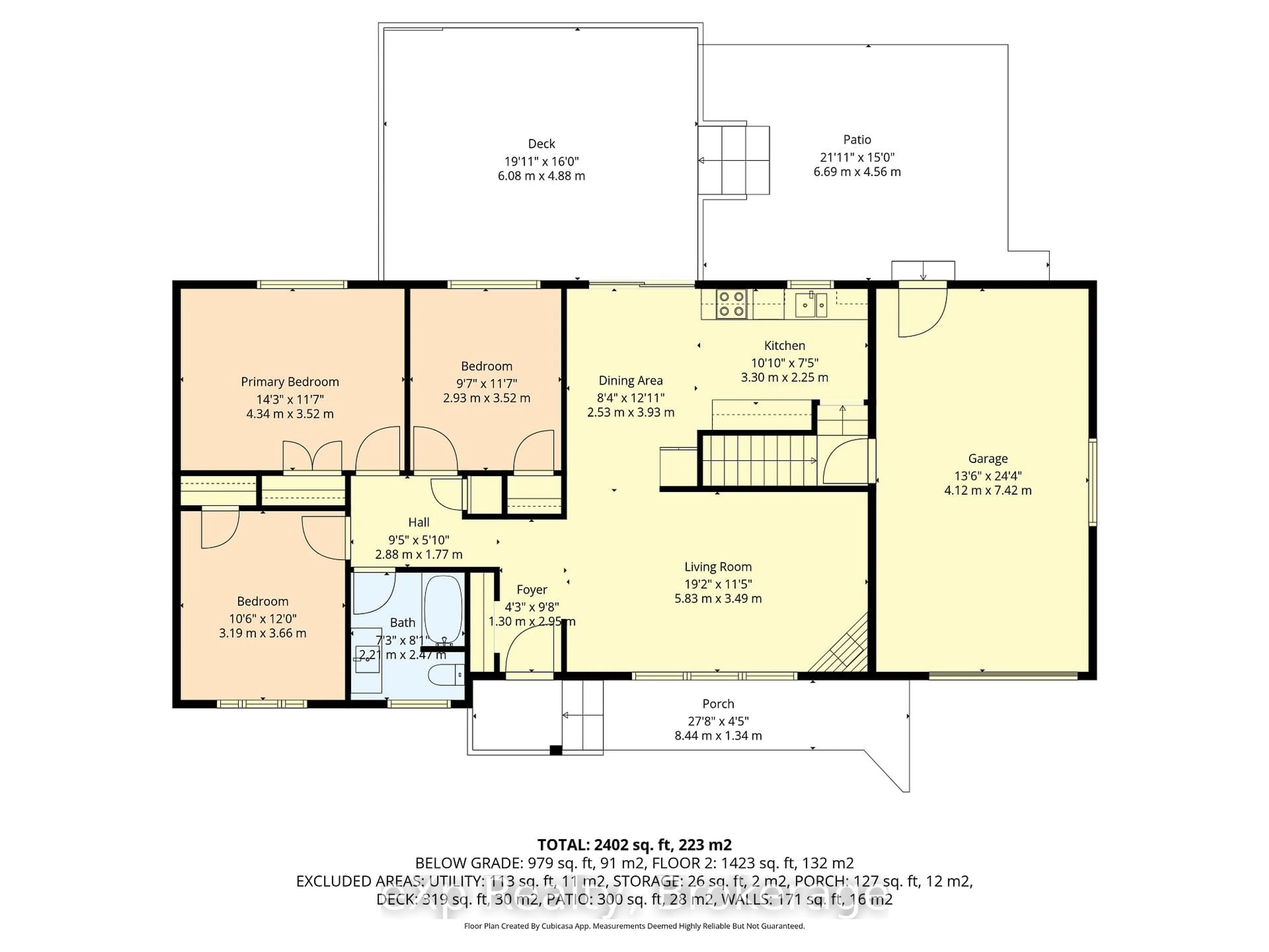 Floor plan for 231 St. George St, West Perth Ontario N0K 1N0