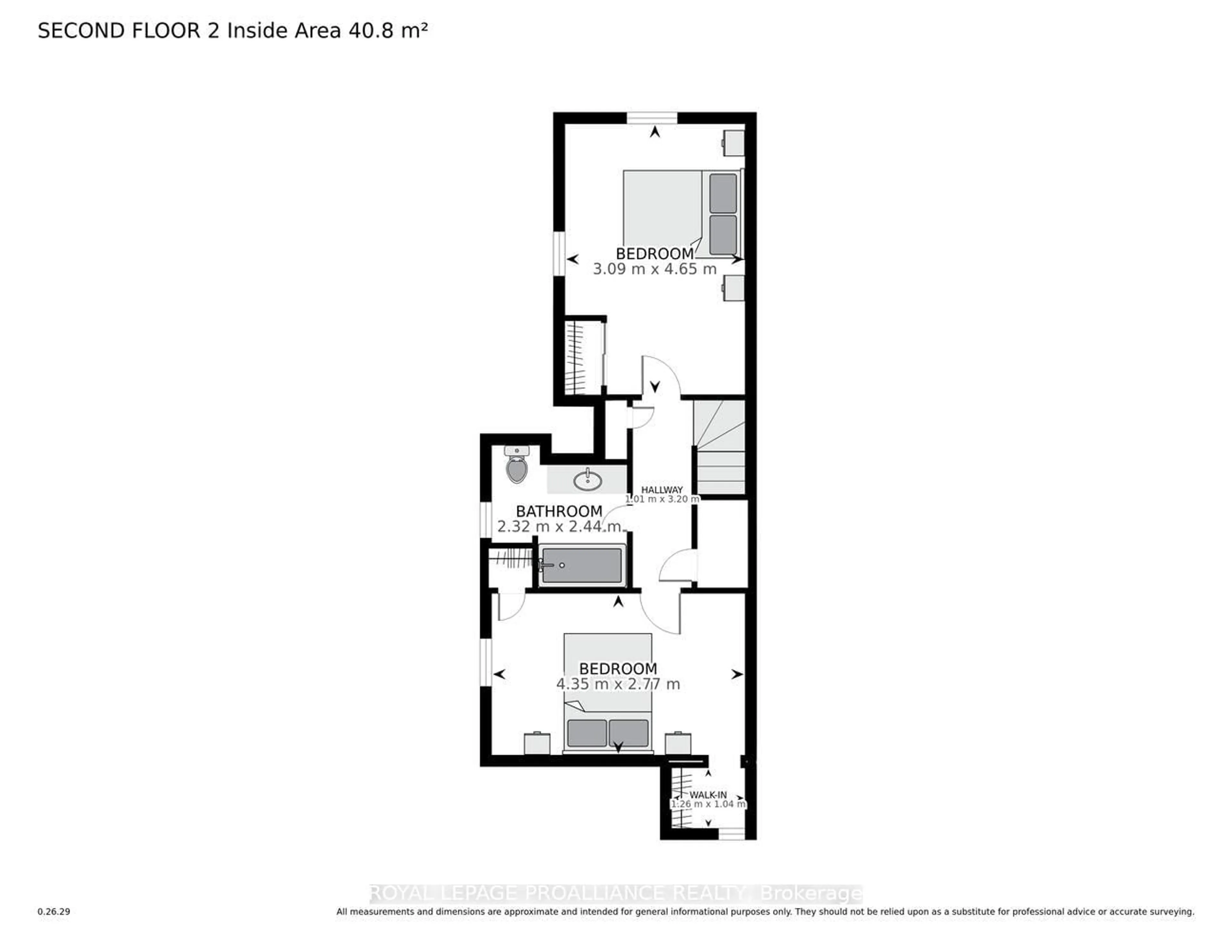Floor plan for 542-544 Middle St, Edwardsburgh/Cardinal Ontario K0E 1E0