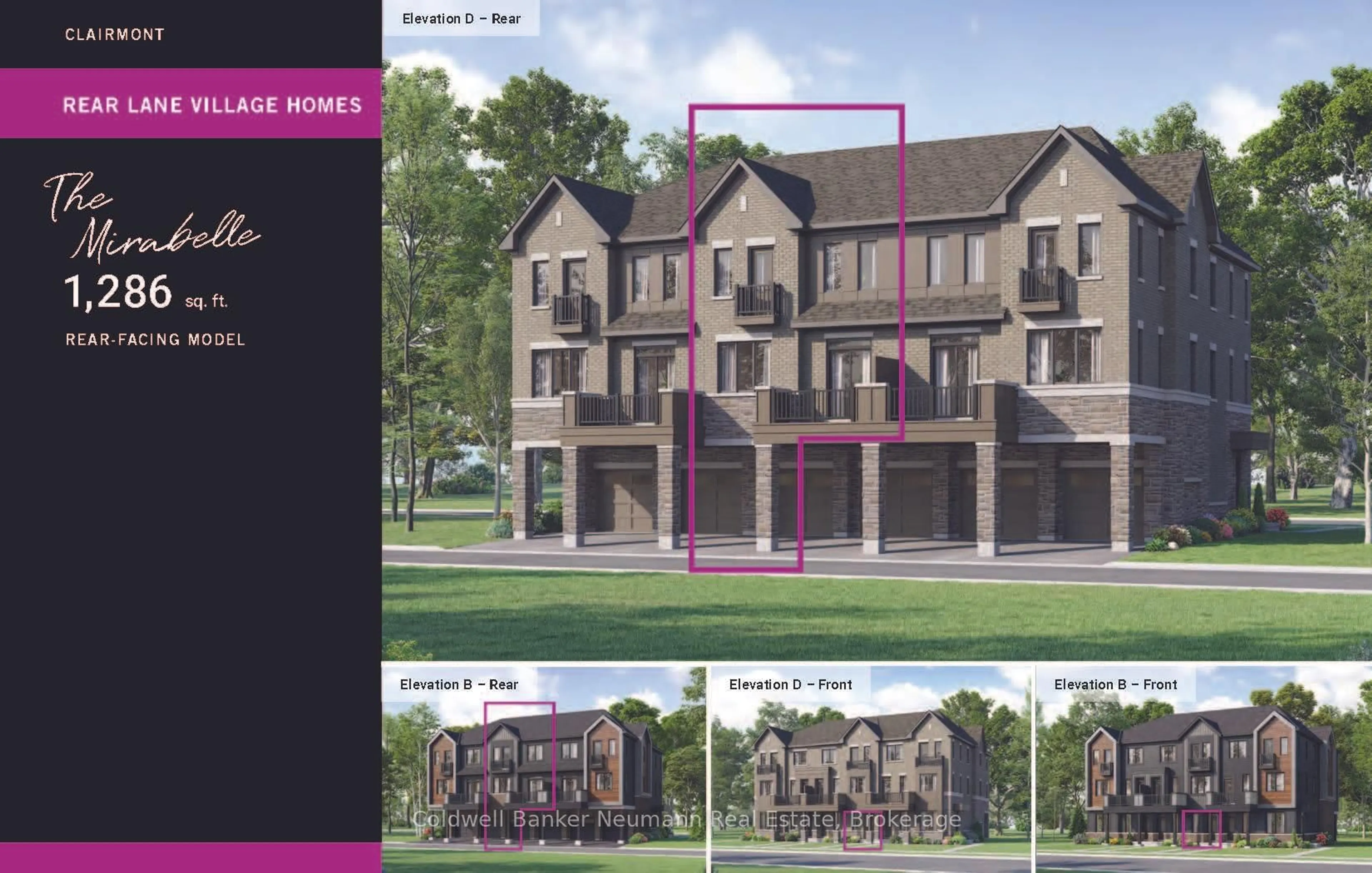 Floor plan for TBD Intersection is Clair Rd West & Gosling , Guelph Ontario N1L 1G1