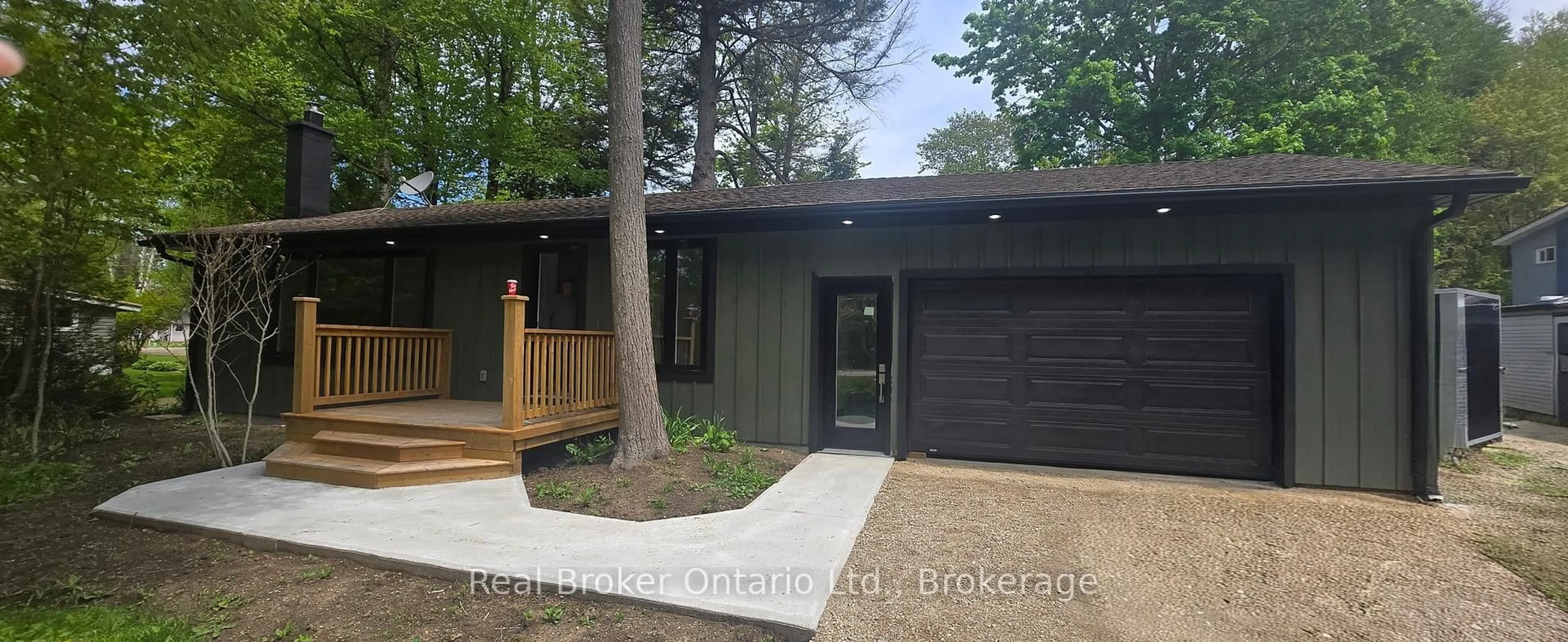 Home with brick exterior material, street for 325 Ojibwa Tr, Huron-Kinloss Ontario N0G 2R0