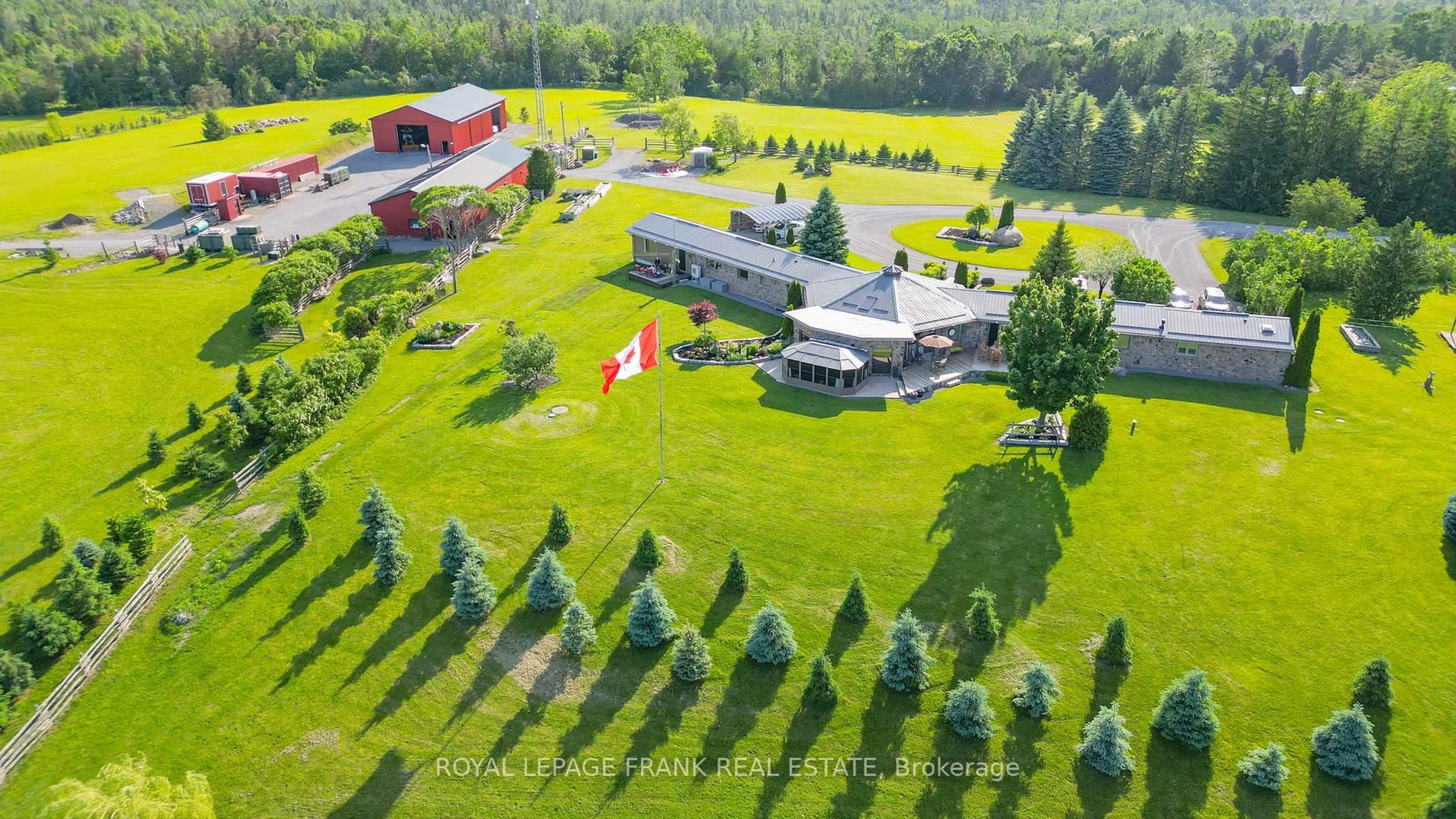 A pic from outside/outdoor area/front of a property/back of a property/a pic from drone, unknown for 10 Cityview Hts, Kawartha Lakes Ontario K0L 1K0