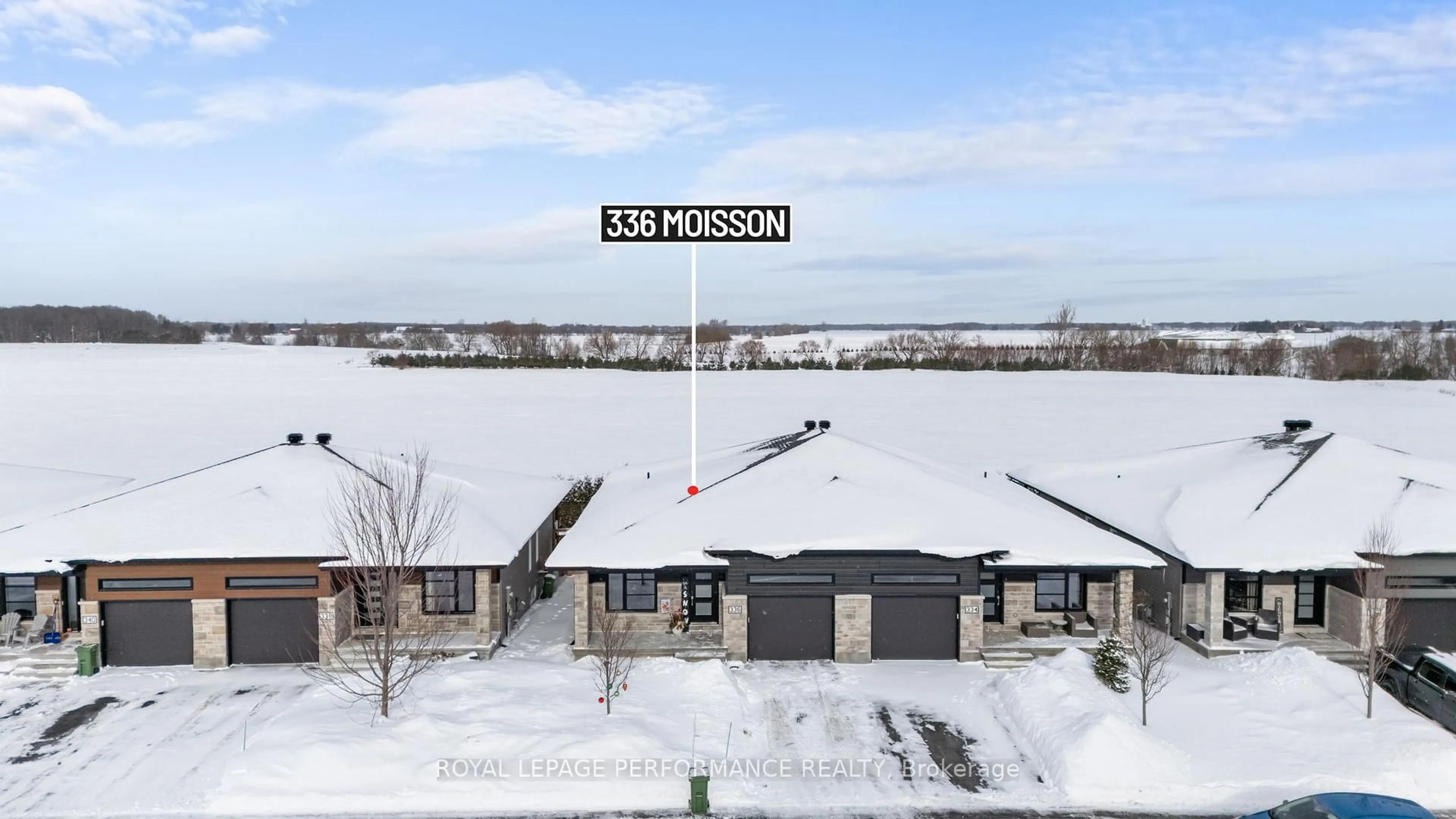 A pic from outside/outdoor area/front of a property/back of a property/a pic from drone, unknown for 336 Moisson St, Russell Ontario K0A 1W0