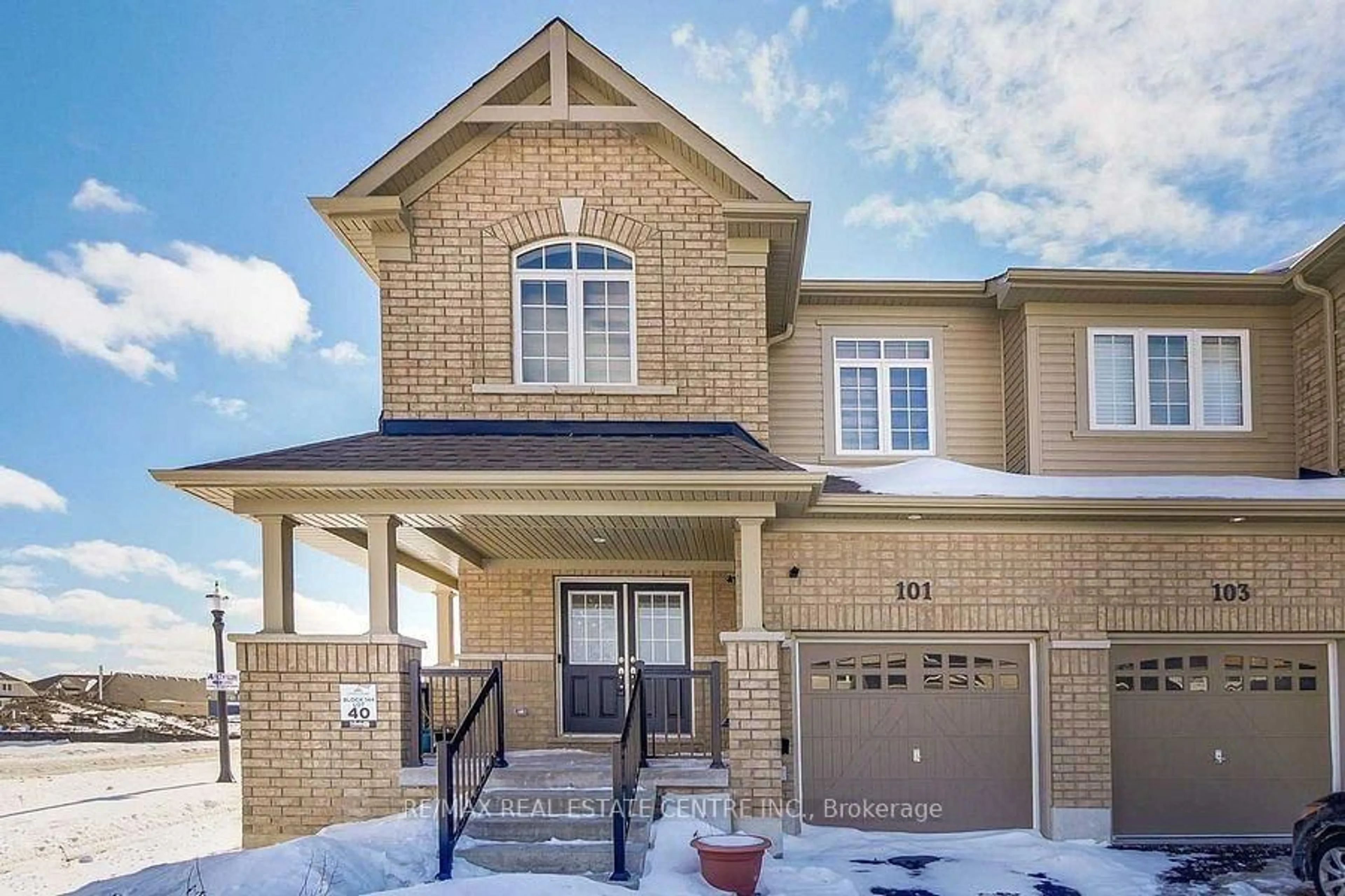 Home with brick exterior material, street for 101 Clark St, Shelburne Ontario L9V 3W9