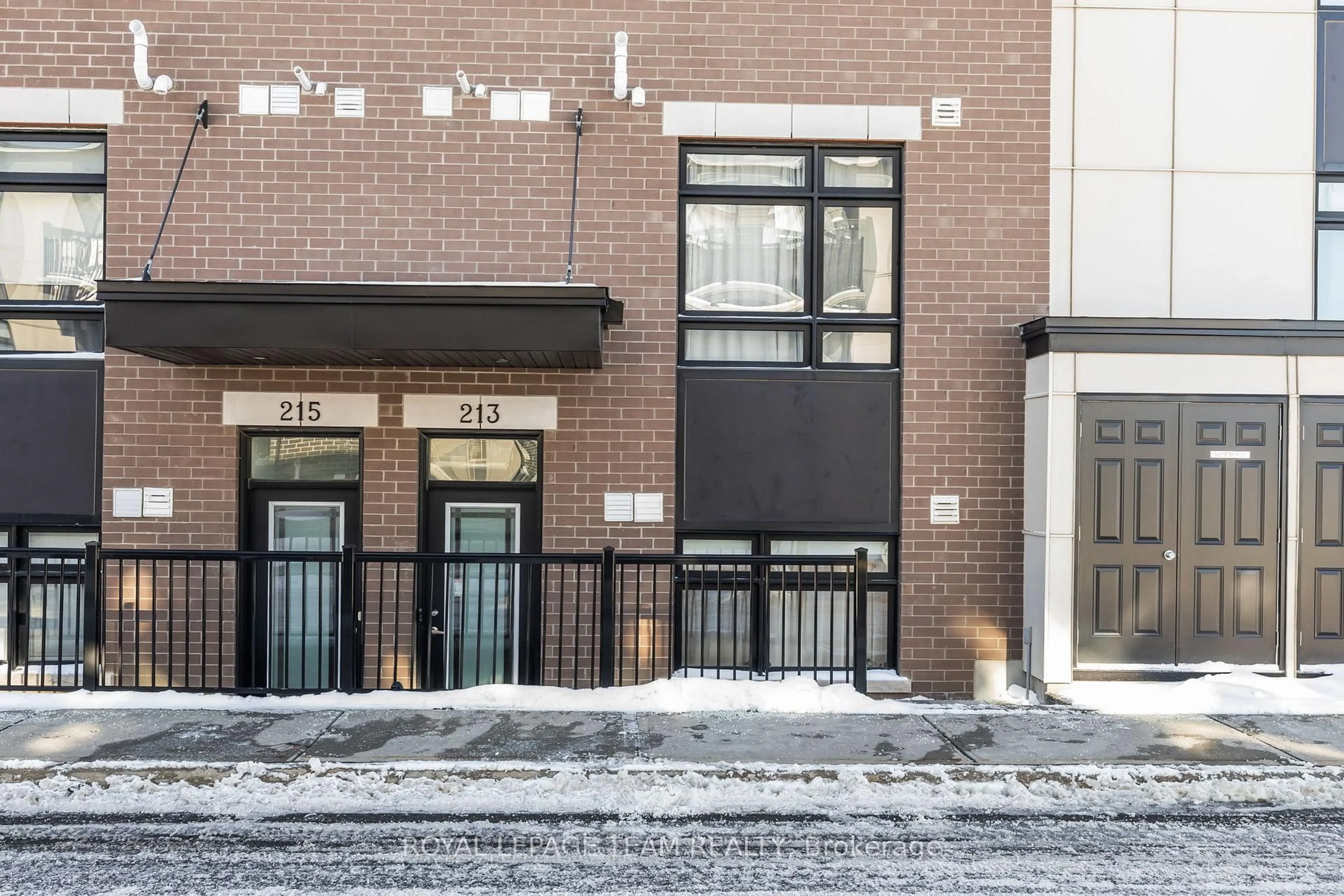 Home with brick exterior material, street for 213 Big Sky Private, Ottawa Ontario K1T 0M8