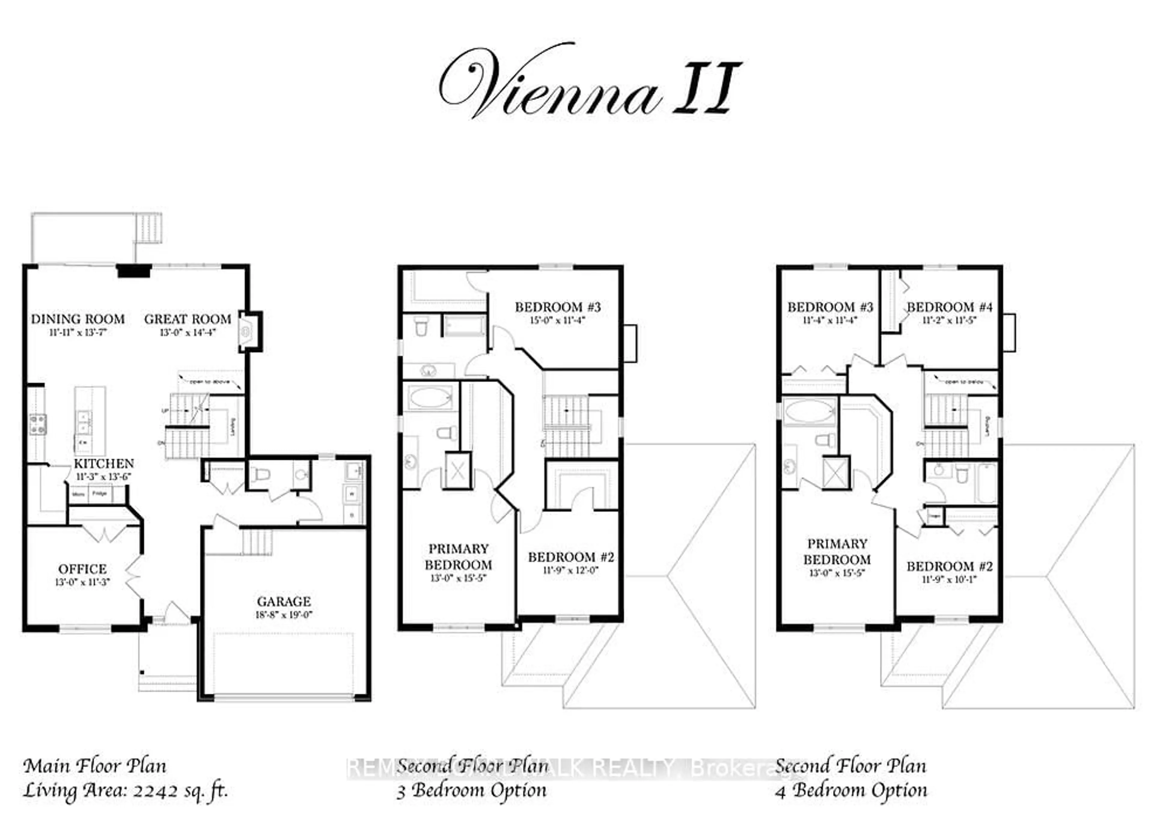 Floor plan for 444 AURORA St, Russell Ontario K4R 0L3