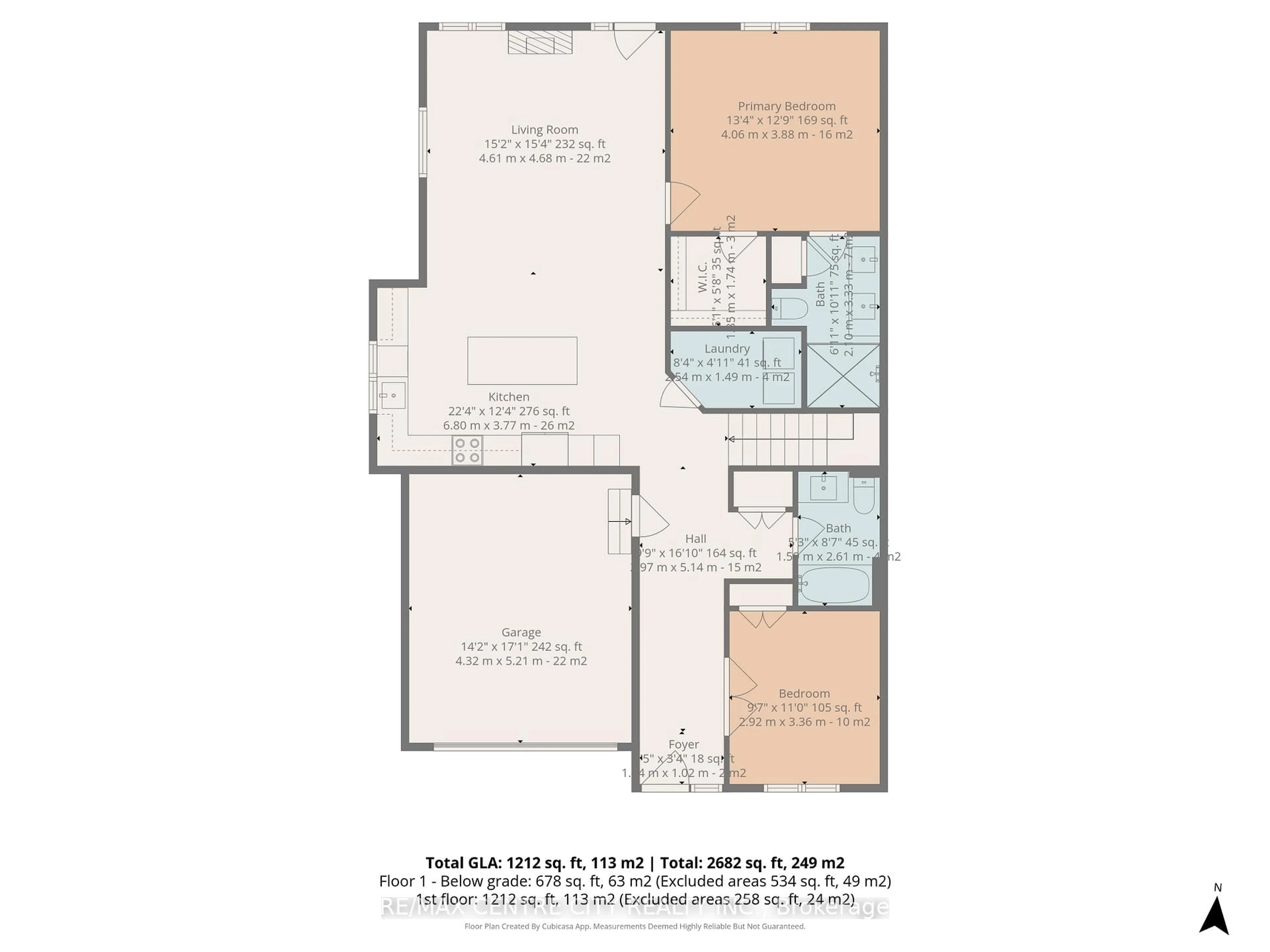 Floor plan for 63 Compass Tr #35, Central Elgin Ontario N5L 0B4