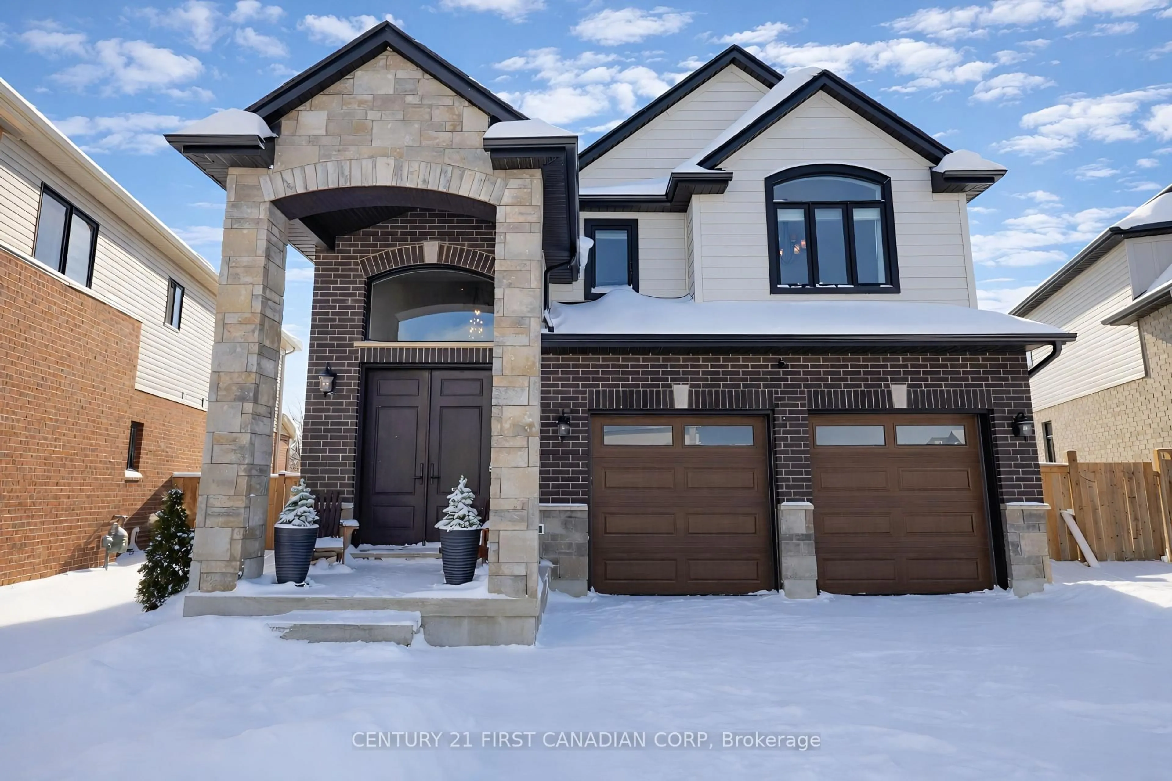 Home with brick exterior material, street for 2399 Black Rail Terr, London South Ontario N6K 0H3