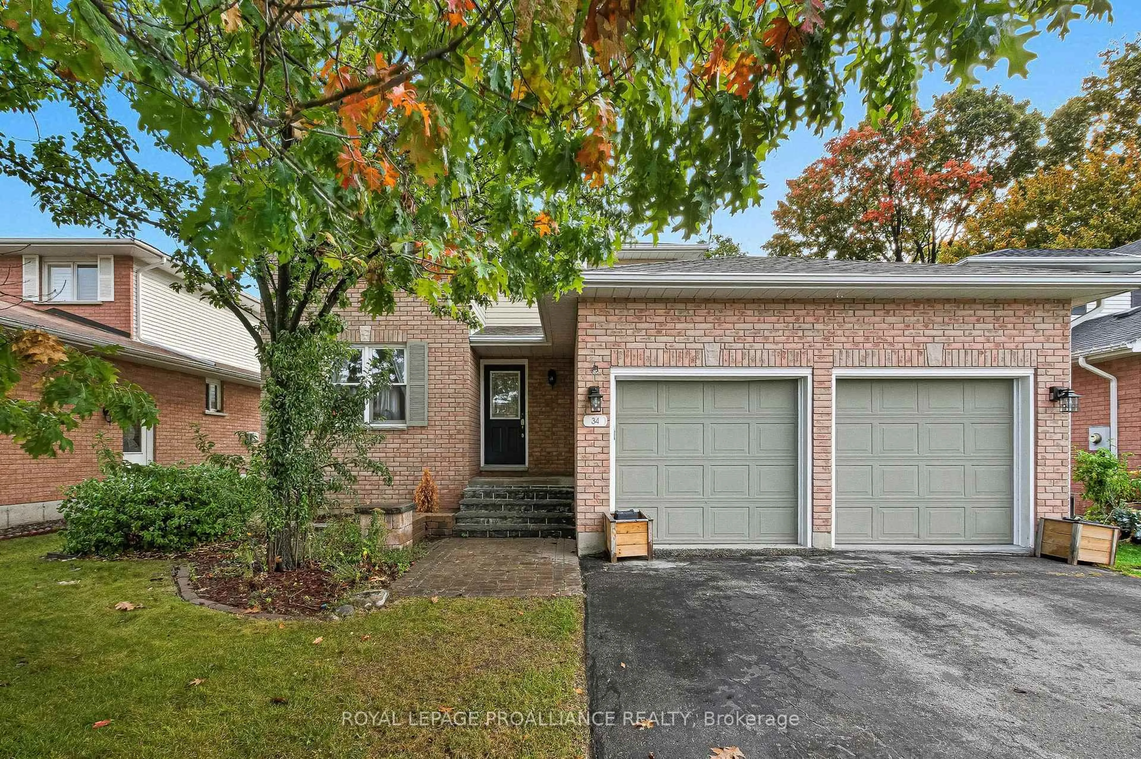Home with brick exterior material, street for 34 Forchuk Cres, Quinte West Ontario K8V 6N2