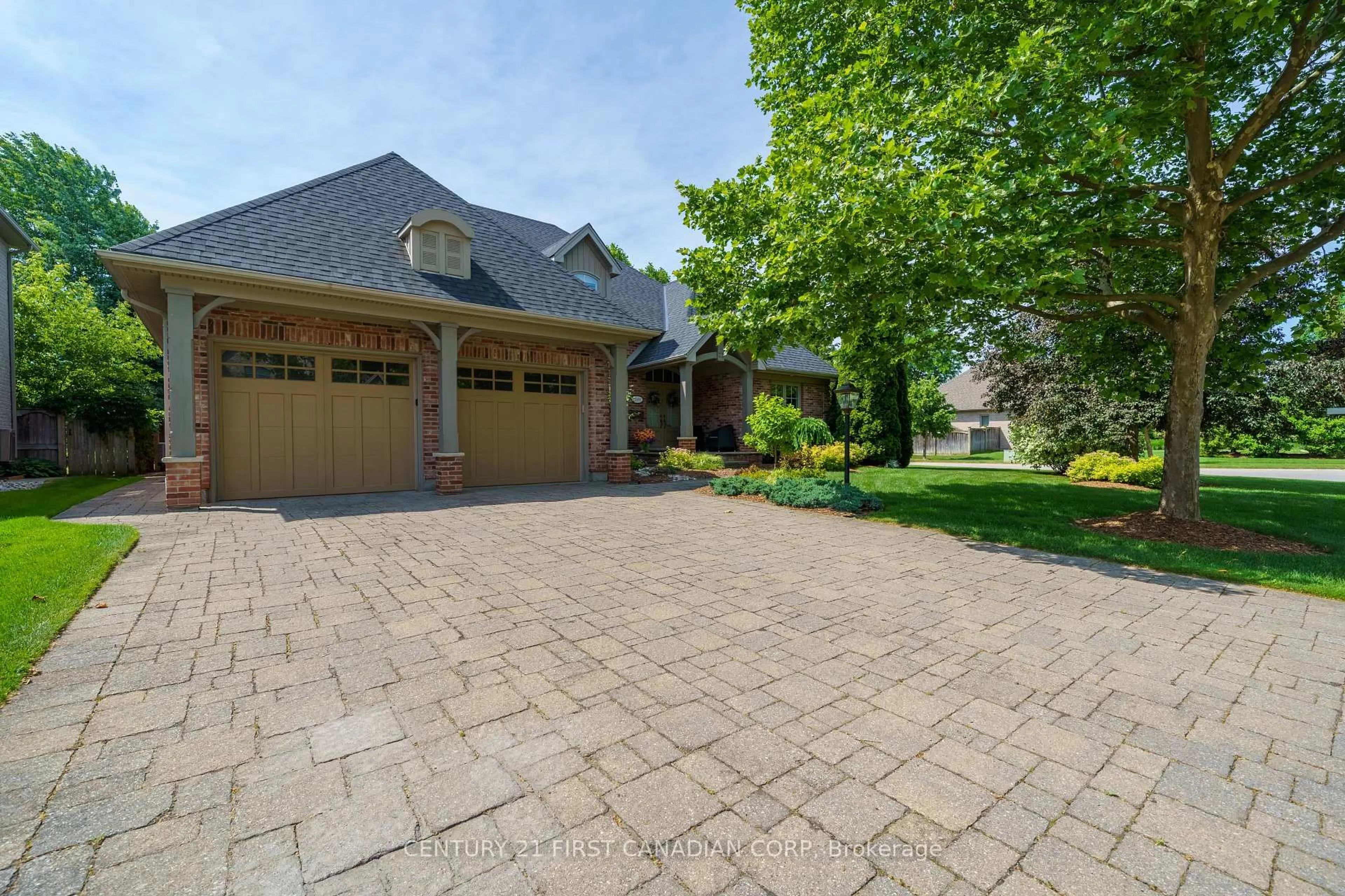 Home with brick exterior material, street for 2091 Valleyrun Blvd, London North Ontario N6G 5M7