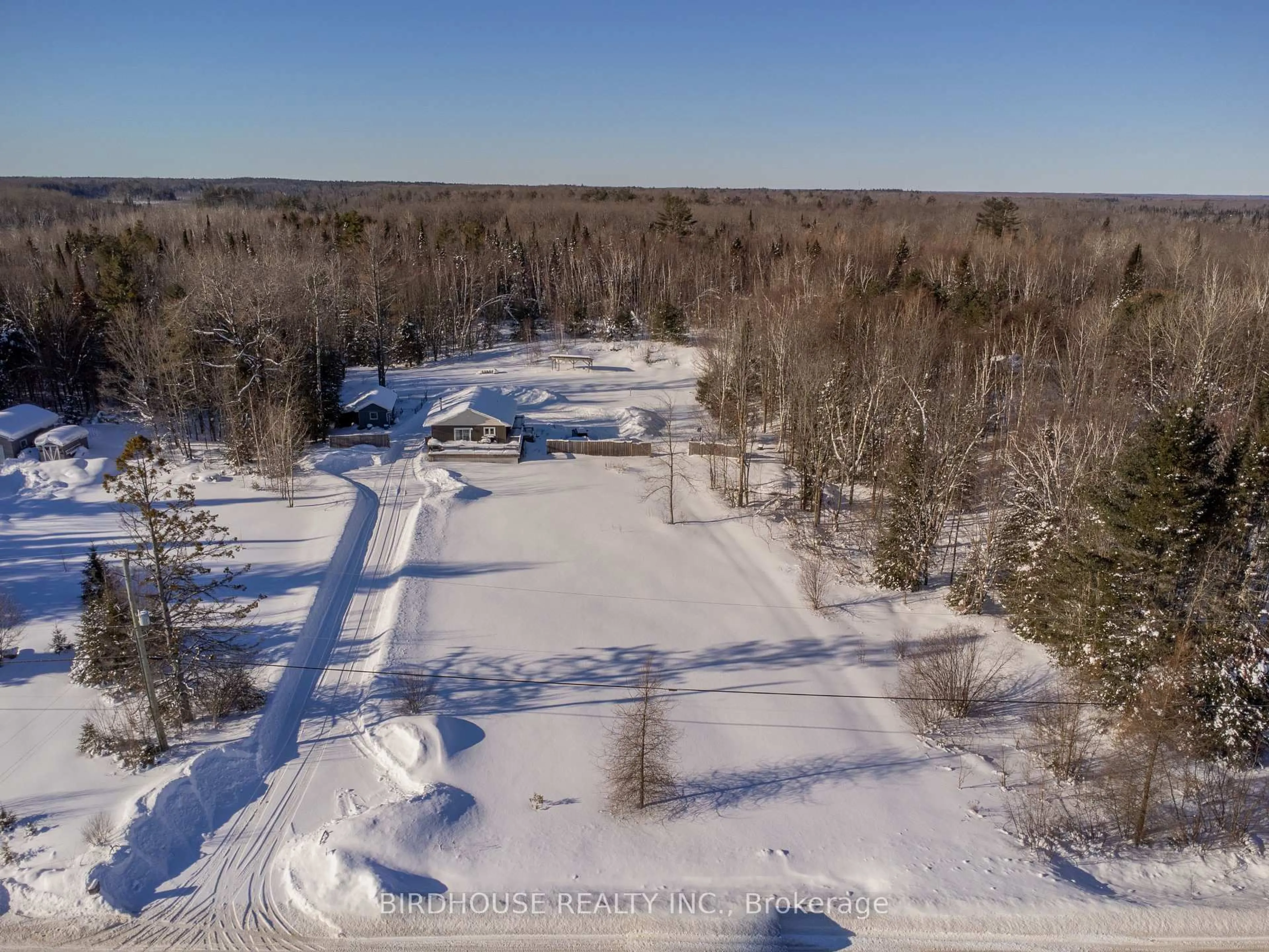 A pic from outside/outdoor area/front of a property/back of a property/a pic from drone, unknown for 3399 Gelert Rd, Minden Hills Ontario K0M 2K0
