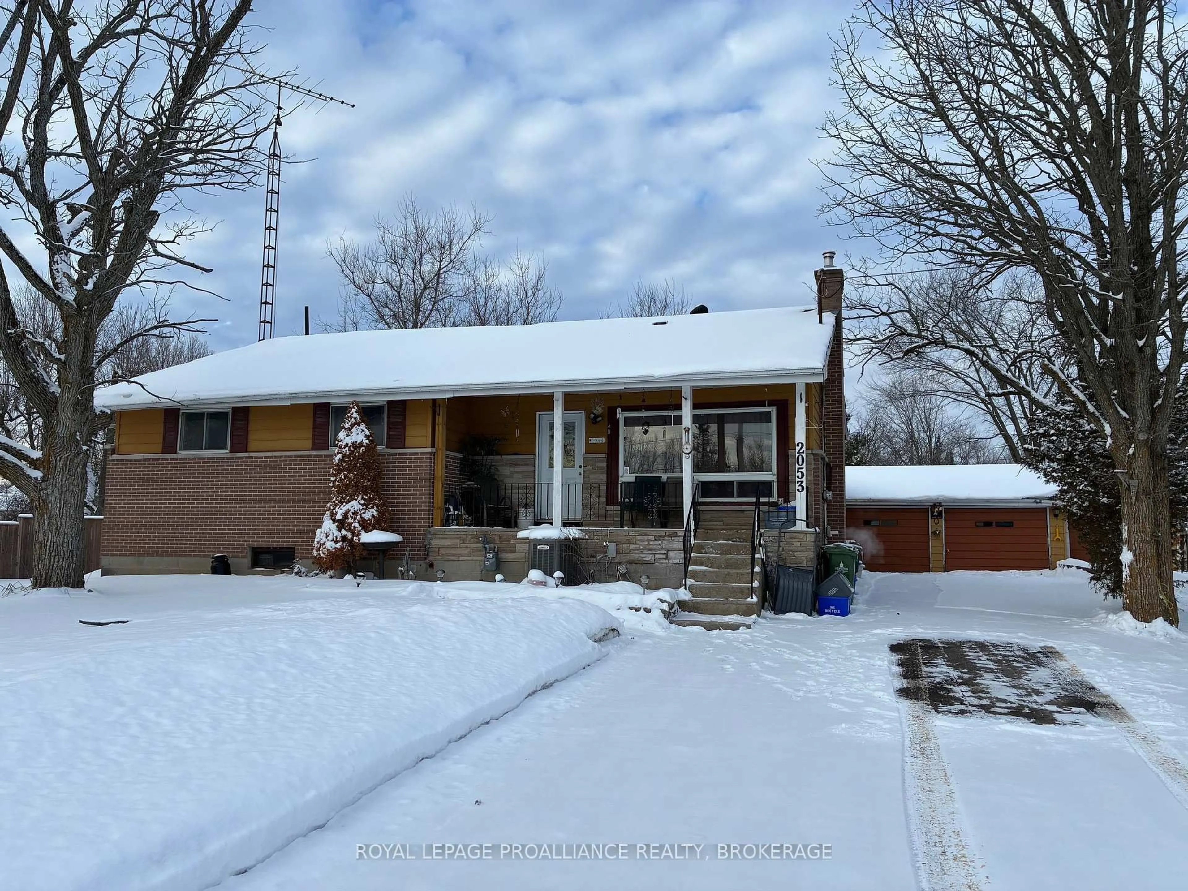 Home with brick exterior material, street for 2053 Cole Hill Rd, Kingston Ontario K0H 1S0