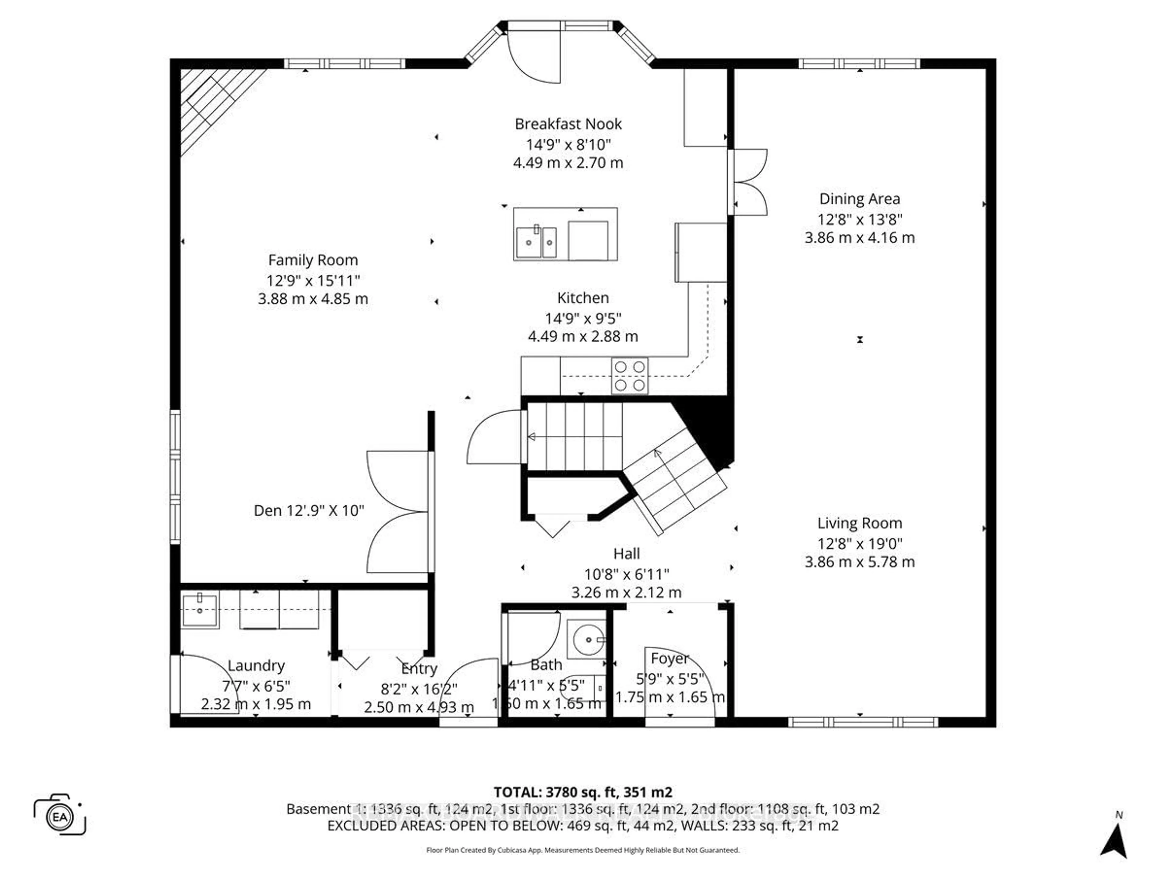 Floor plan for 1367 Talcy Cres, Orleans Ontario K4A 3C4