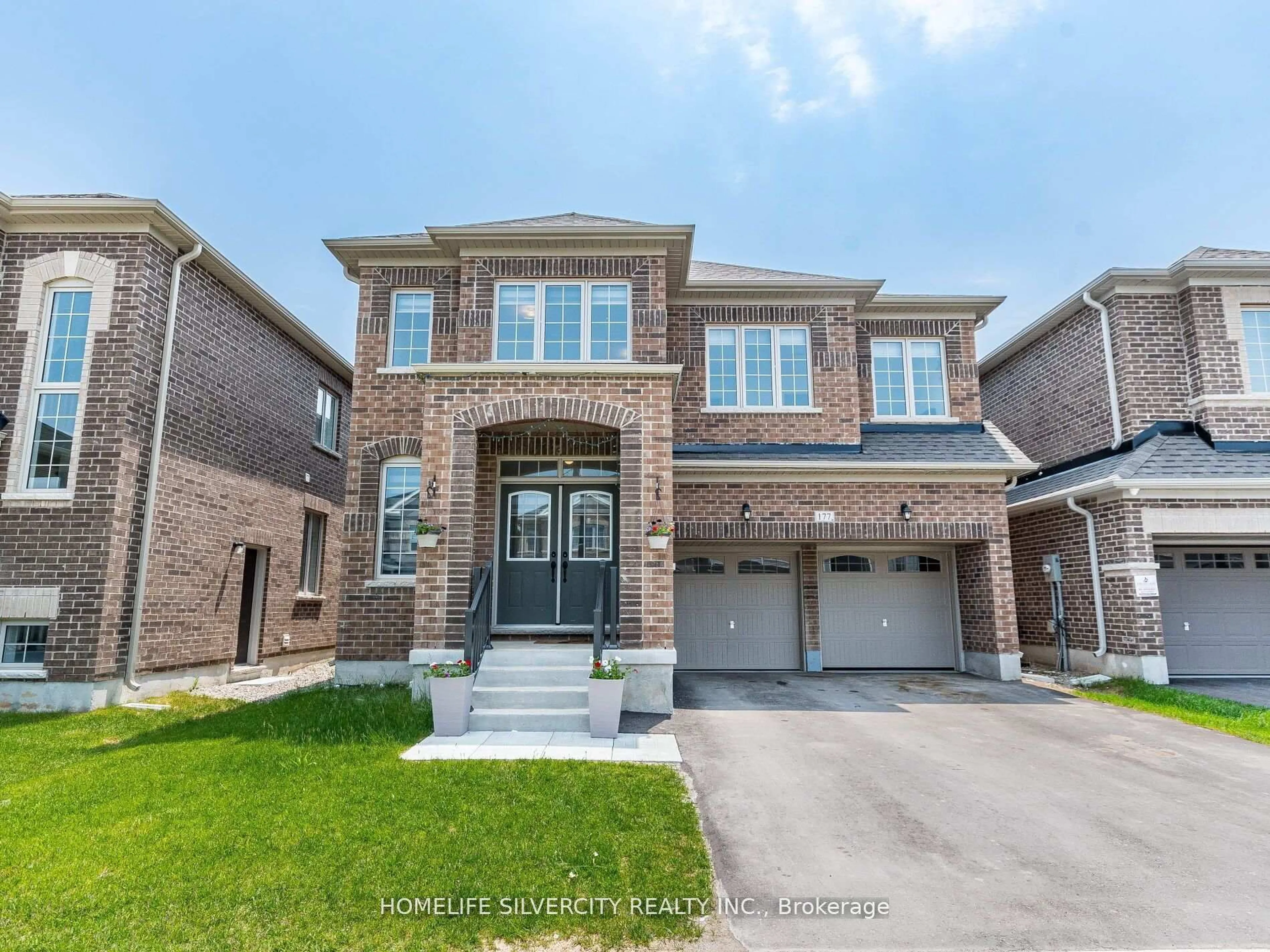 Home with brick exterior material, street for 177 Limestone Lane, Shelburne Ontario L9V 3Y5