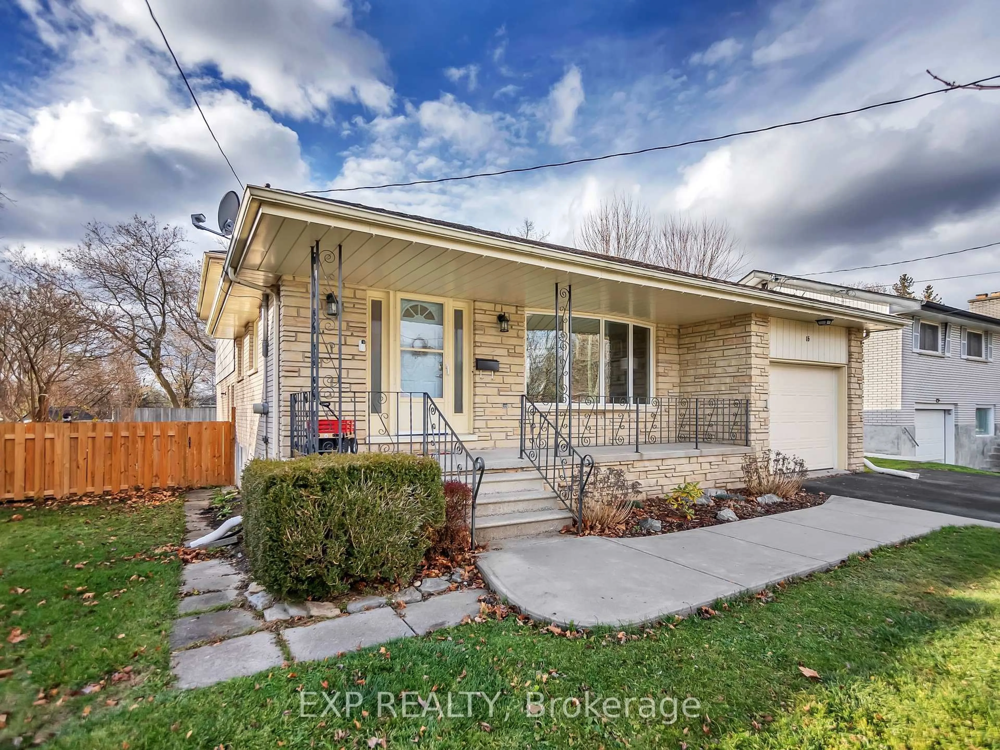 Home with brick exterior material, street for 16 Applewood Dr, Belleville Ontario K8P 4E2