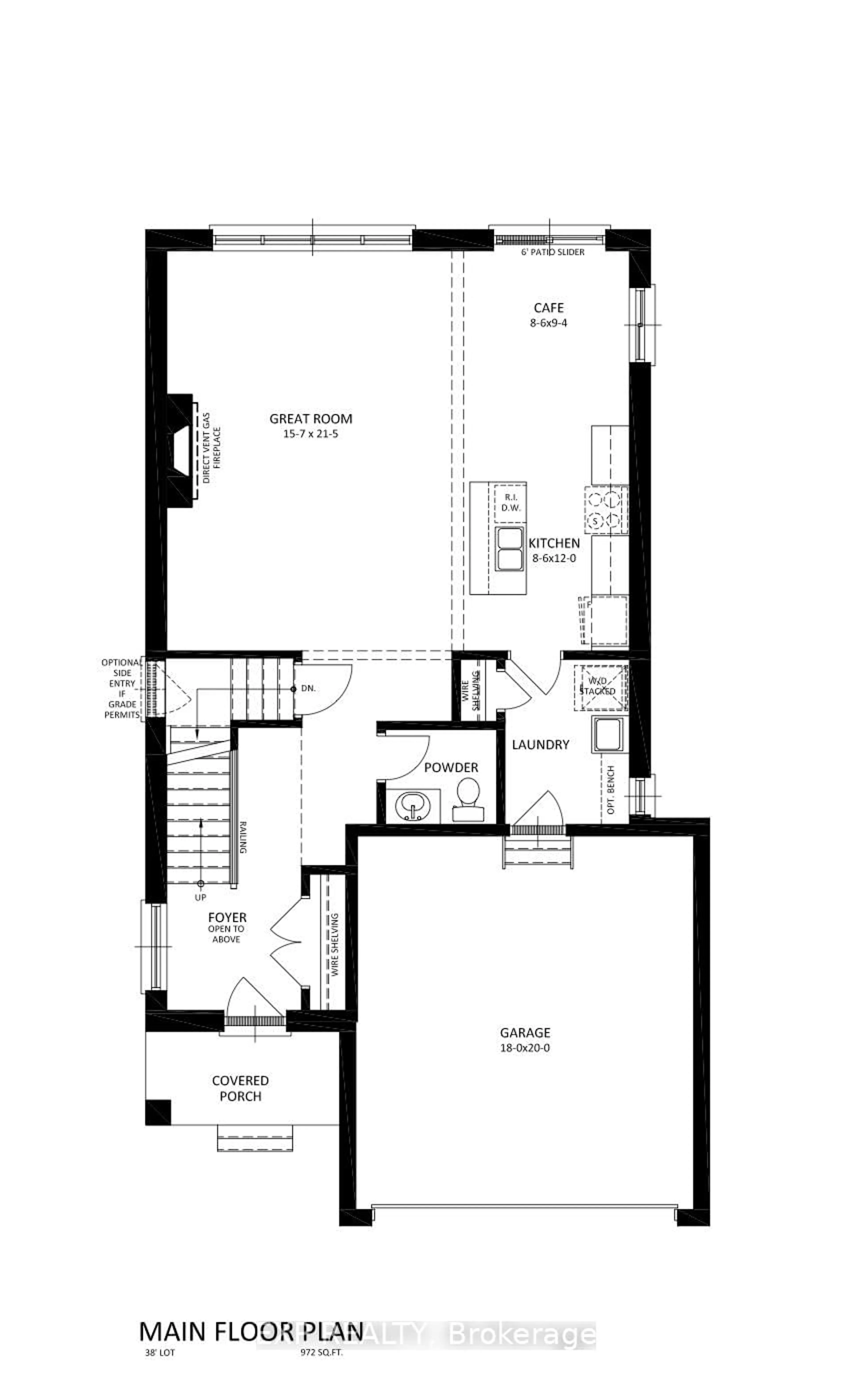 Floor plan for 210 Merritt Crt, North Middlesex Ontario N0M 2K0