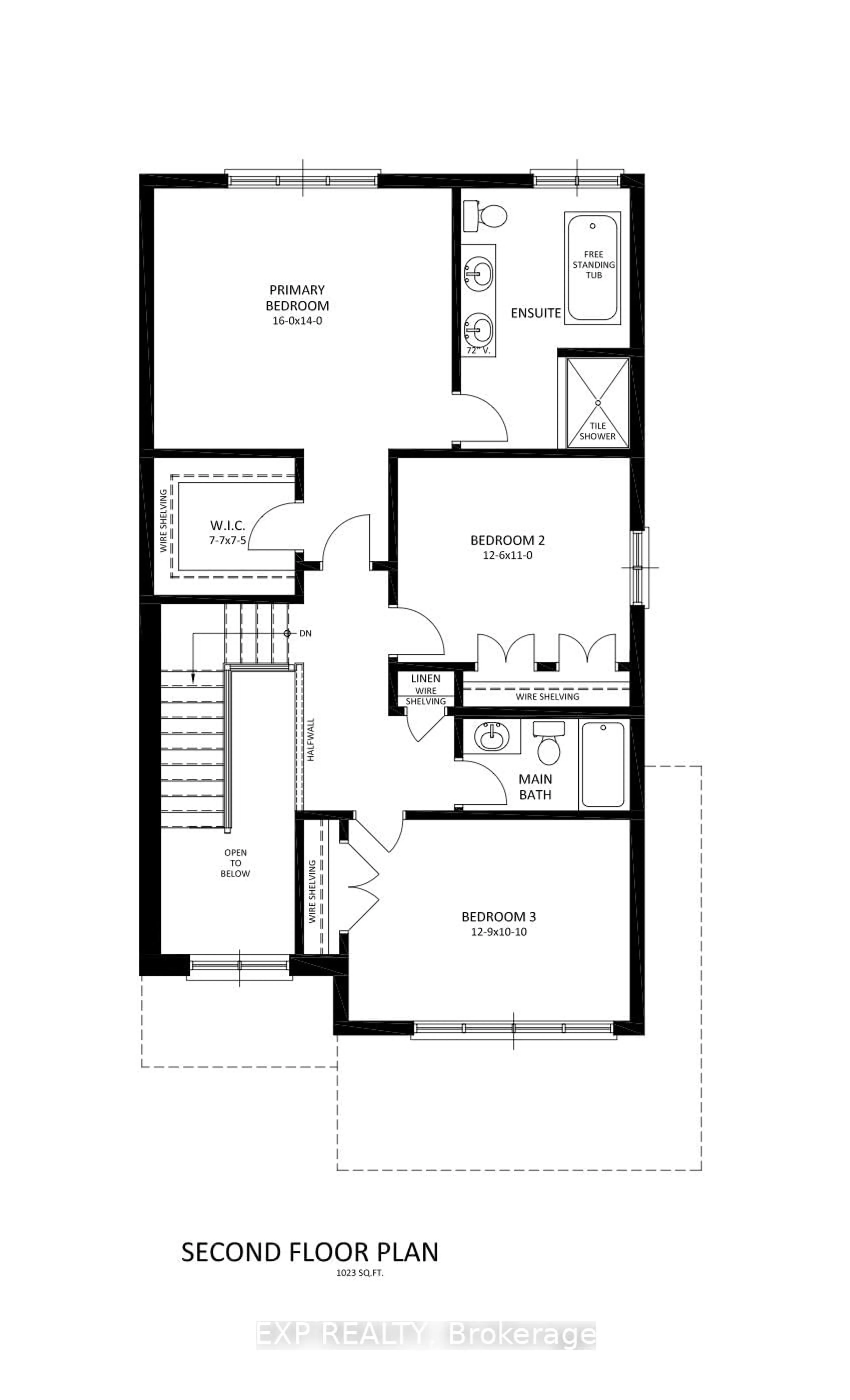 Floor plan for 210 Merritt Crt, North Middlesex Ontario N0M 2K0