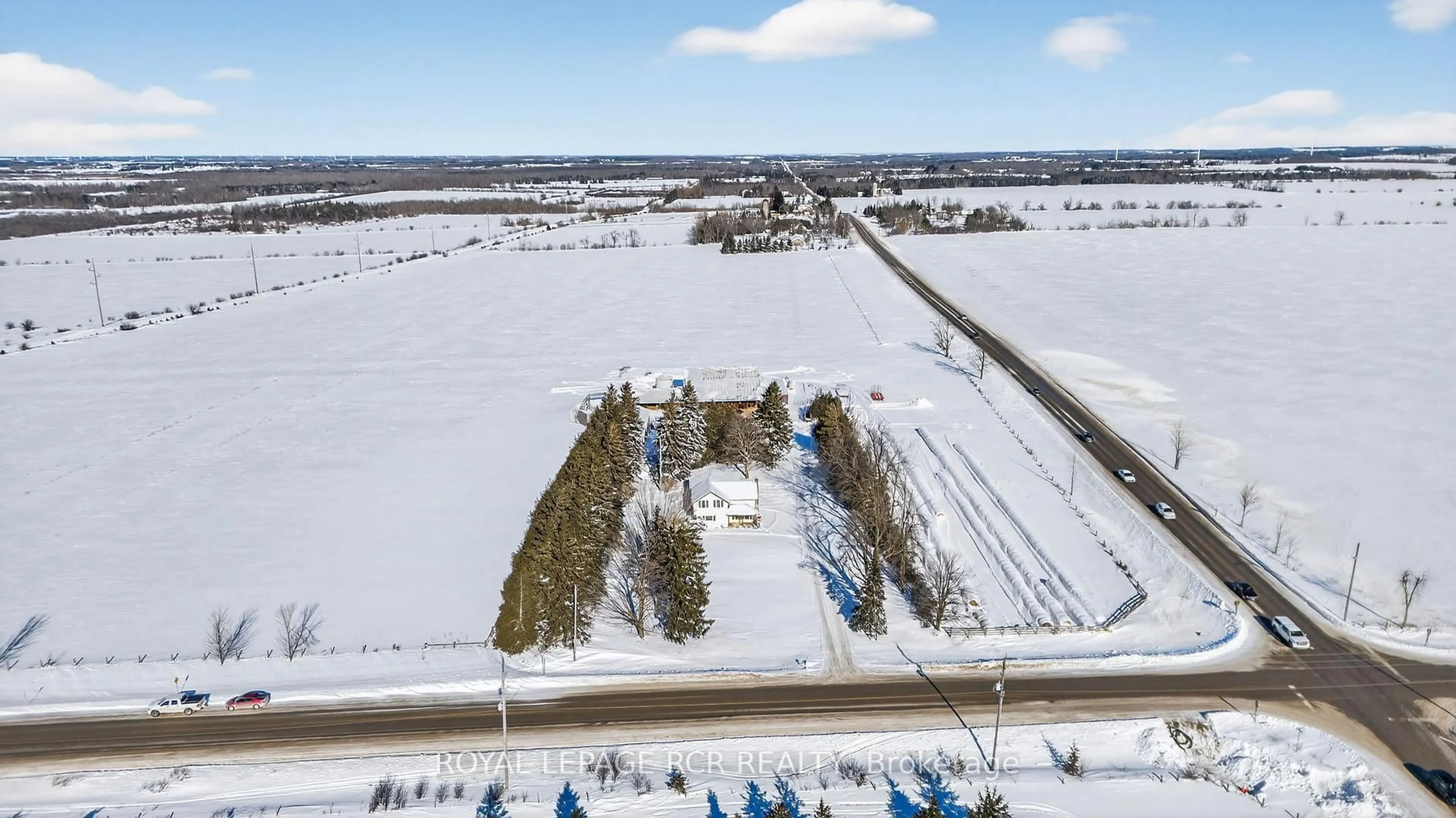 A pic from outside/outdoor area/front of a property/back of a property/a pic from drone, unknown for 285277 COUNTY ROAD 10 Rd, Amaranth Ontario L9W 0Y8