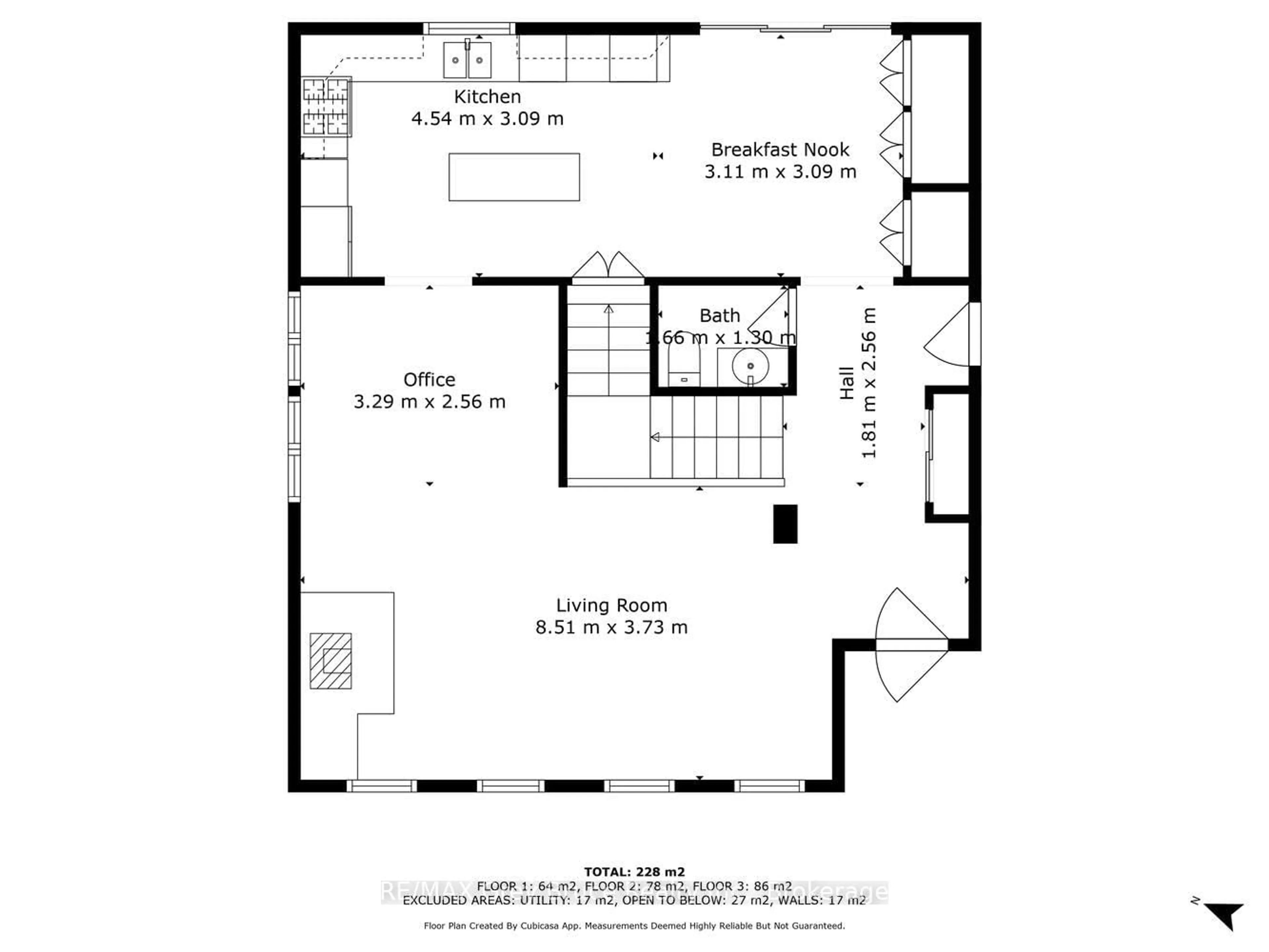 Floor plan for 1033 Bruce Road 9, South Bruce Peninsula Ontario N0H 2T0