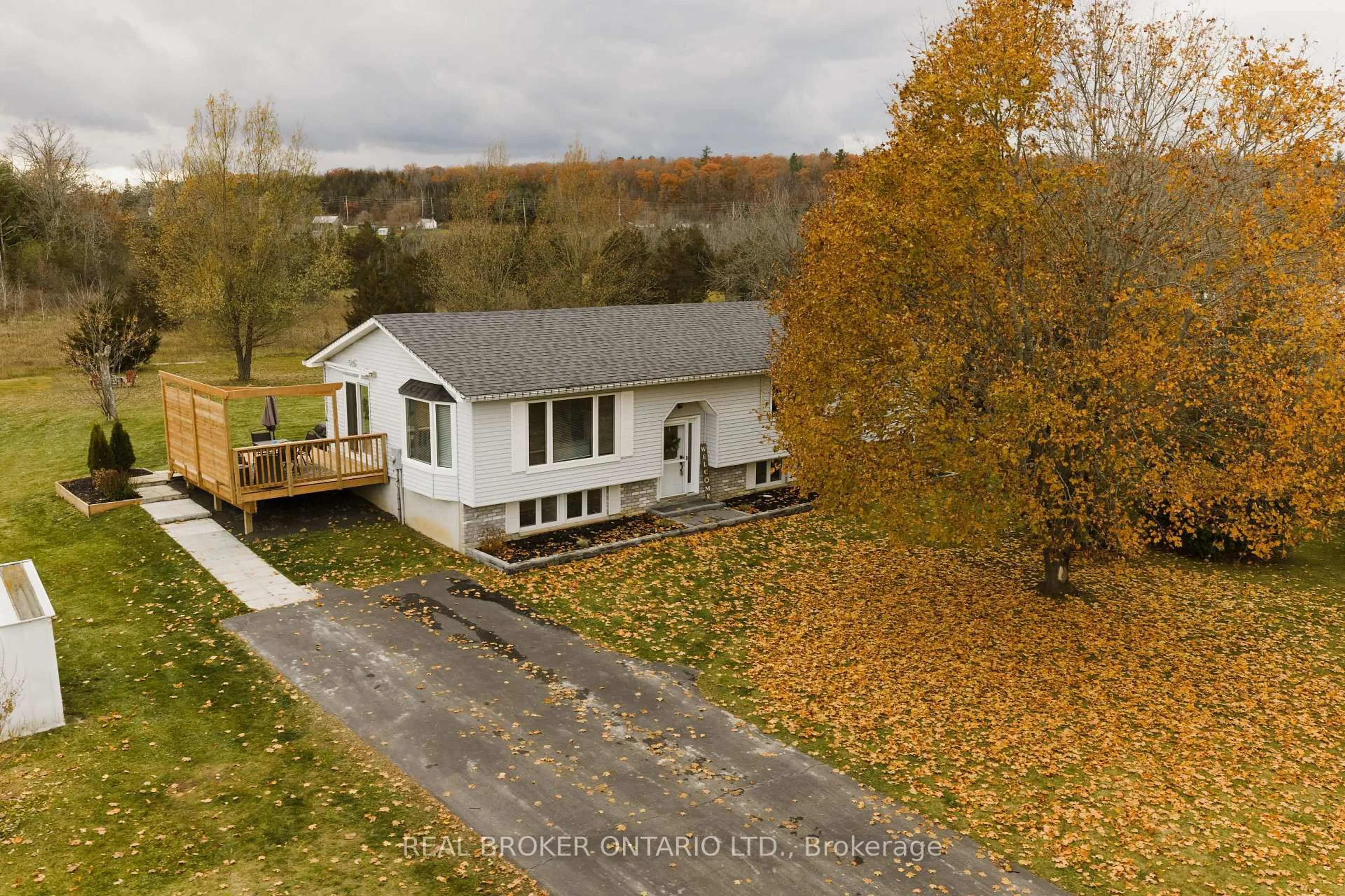 A pic from outside/outdoor area/front of a property/back of a property/a pic from drone, unknown for 604 Percy Boom Rd, Trent Hills Ontario K0L 1L0