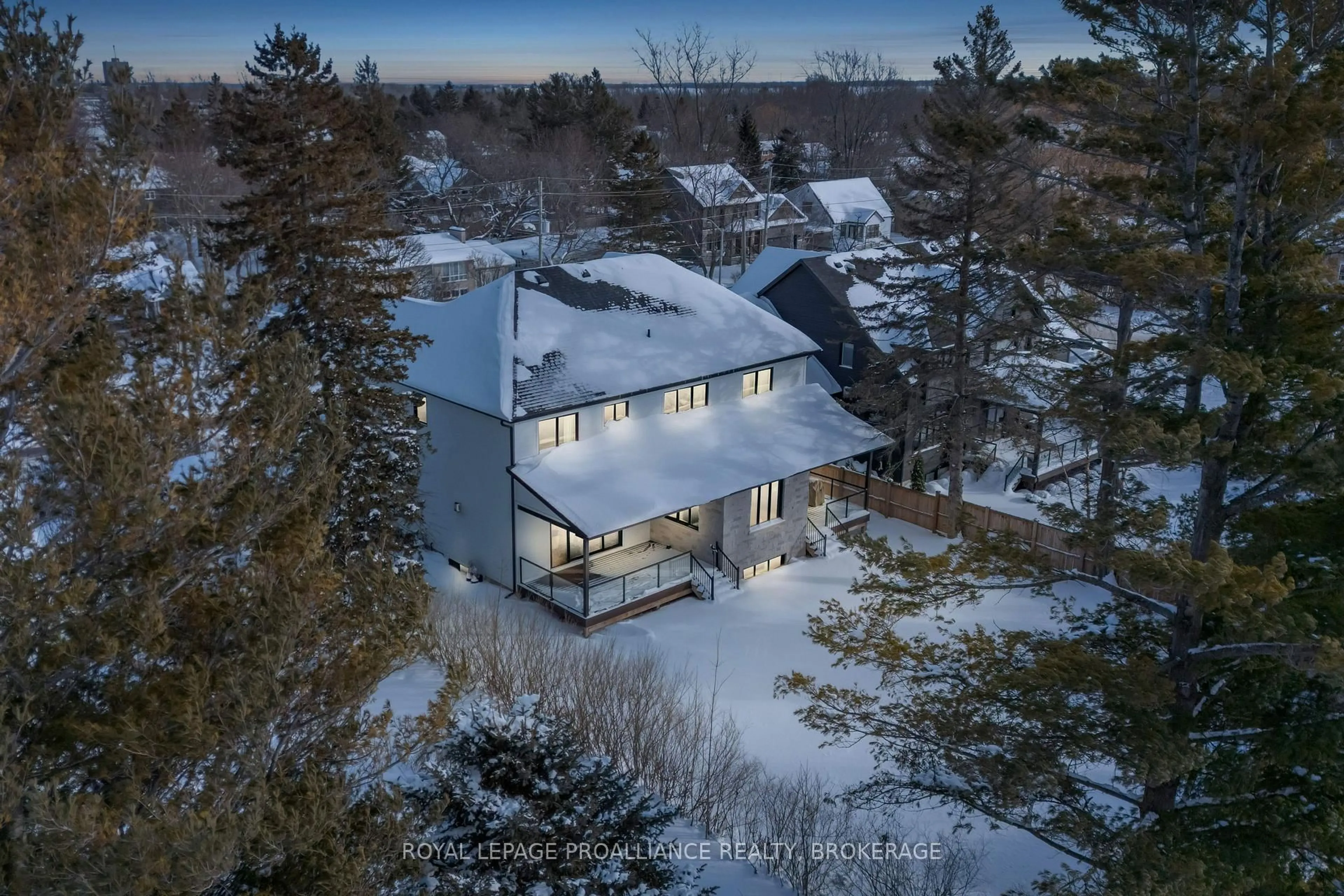 A pic from outside/outdoor area/front of a property/back of a property/a pic from drone, unknown for 13 Crerar Blvd, Kingston Ontario K7M 3P7