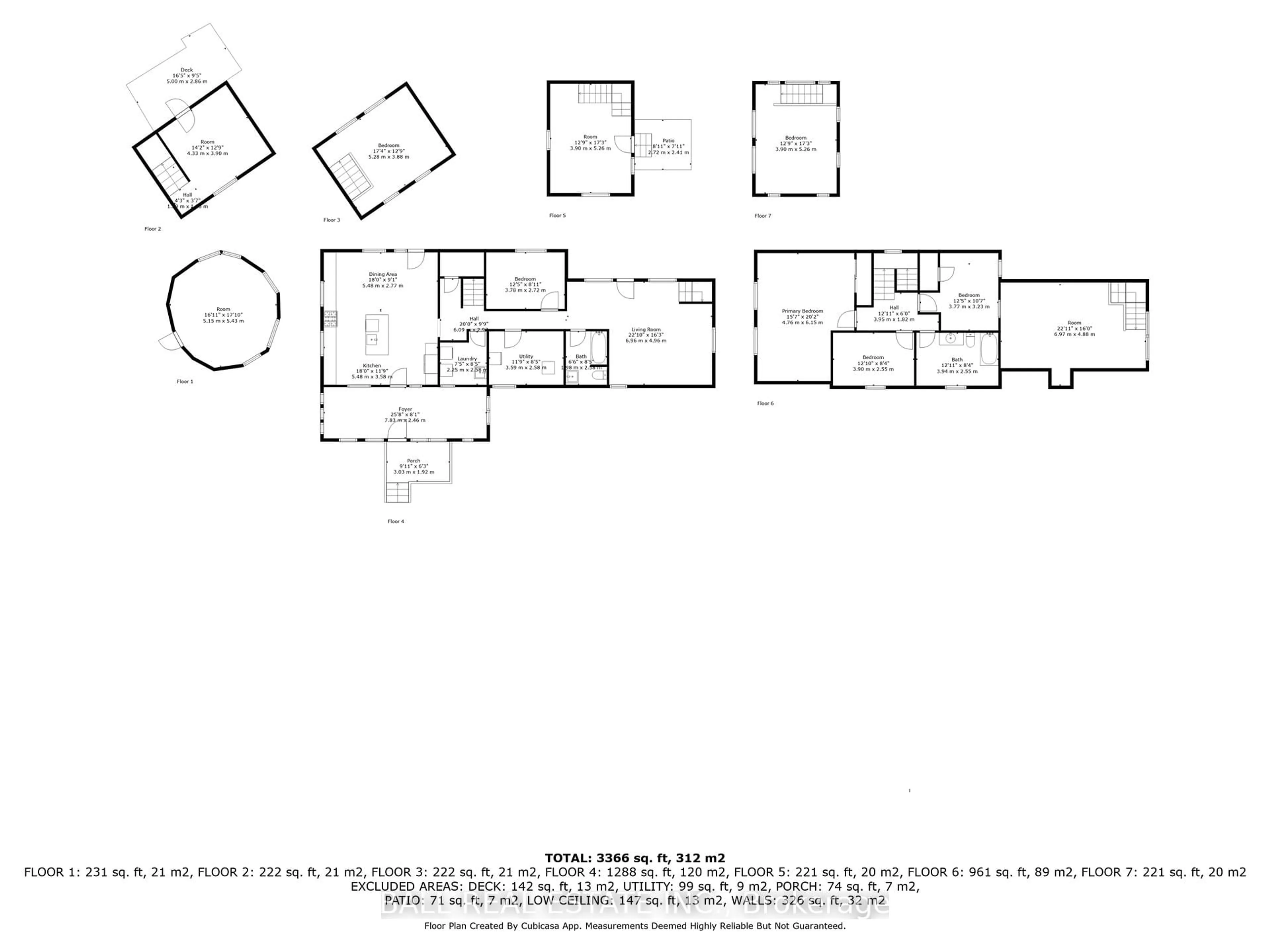 Floor plan for 221 Edwina Dr, Trent Lakes Ontario K0M 1A0