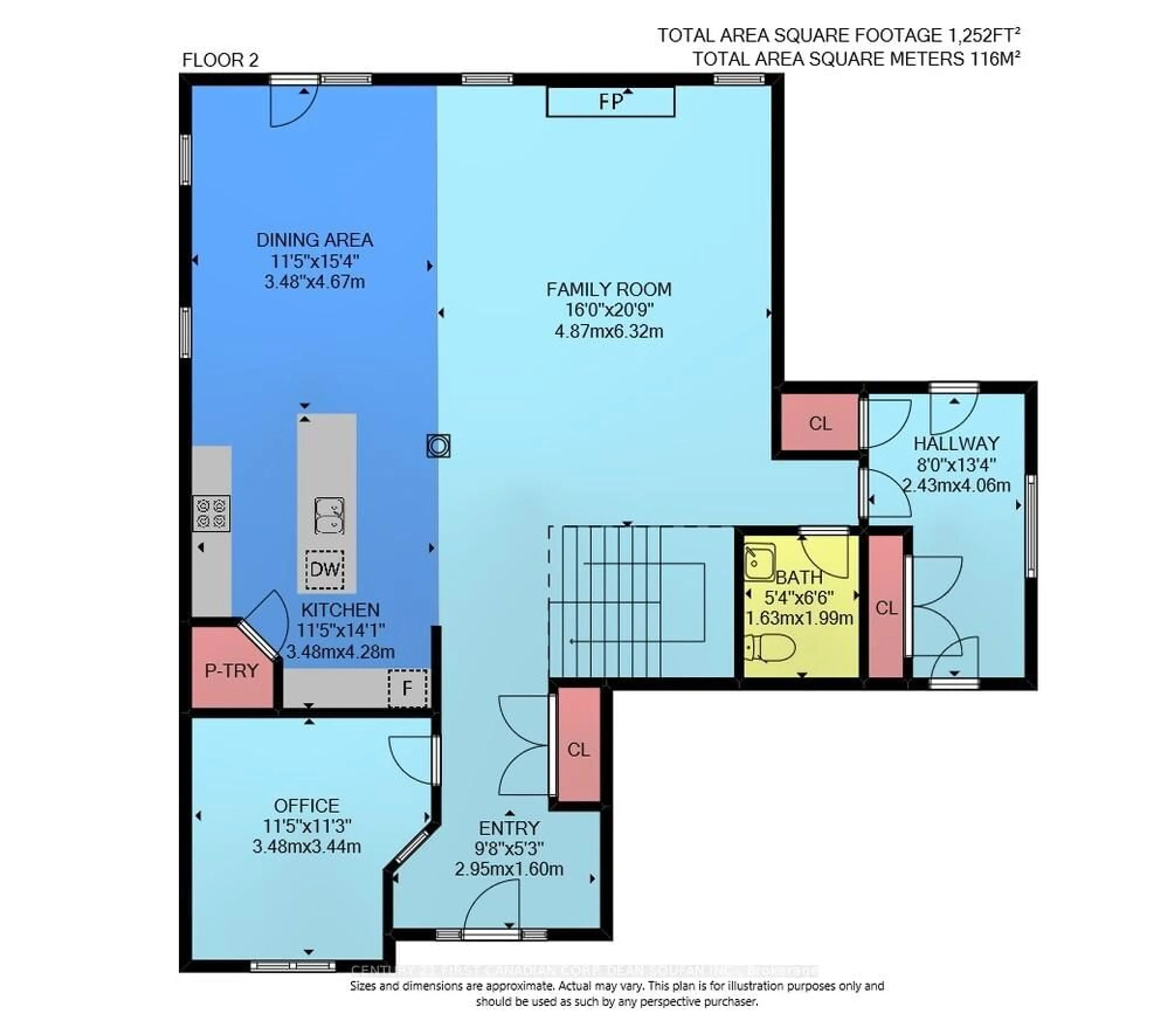 Floor plan for 6644 Upper Canada Crossing, London South Ontario N6P 0C2