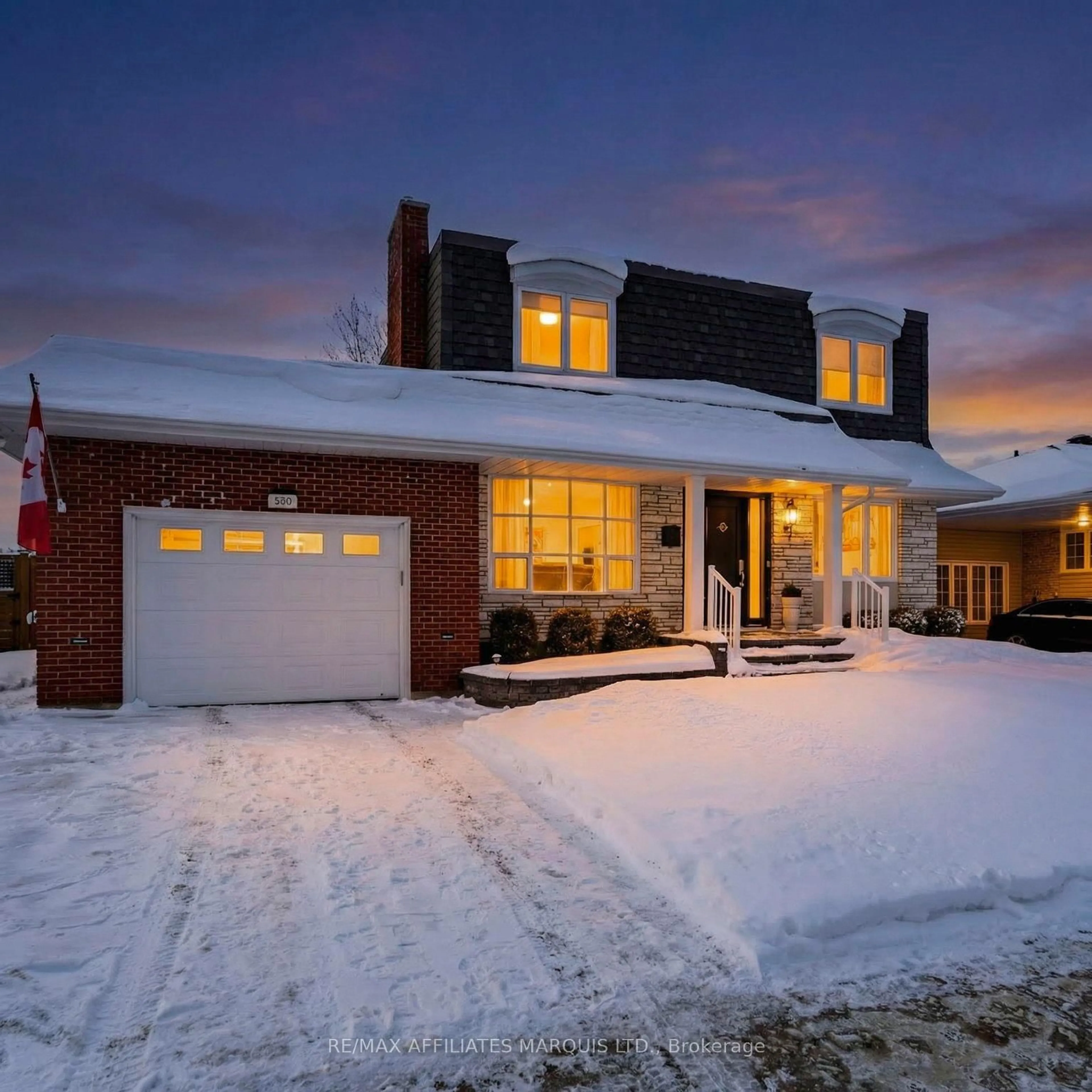 Home with brick exterior material, street for 530 Lynwood Dr, Cornwall Ontario K6H 5X5