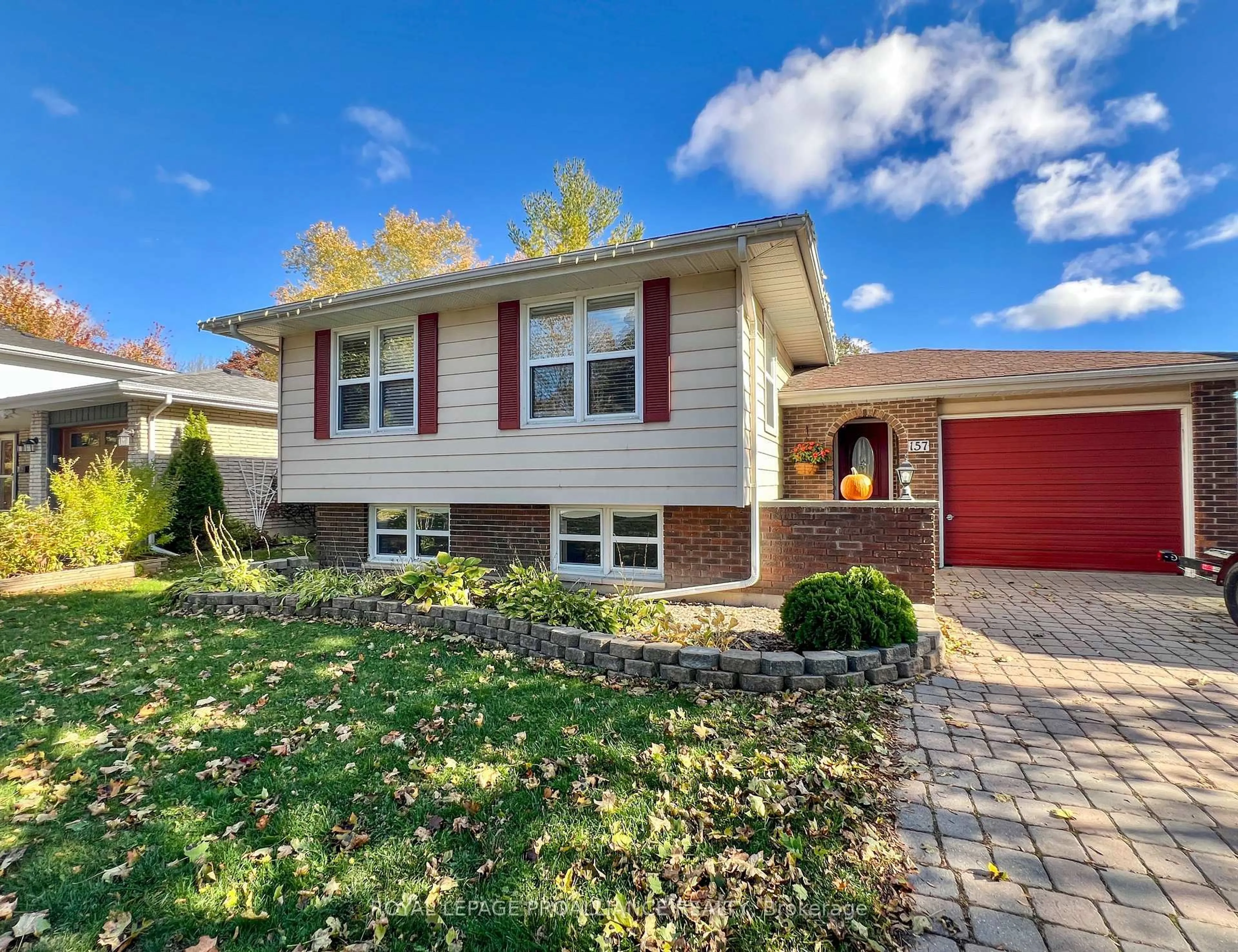 Home with brick exterior material, street for 157 Singleton Dr, Belleville Ontario K8N 5H4