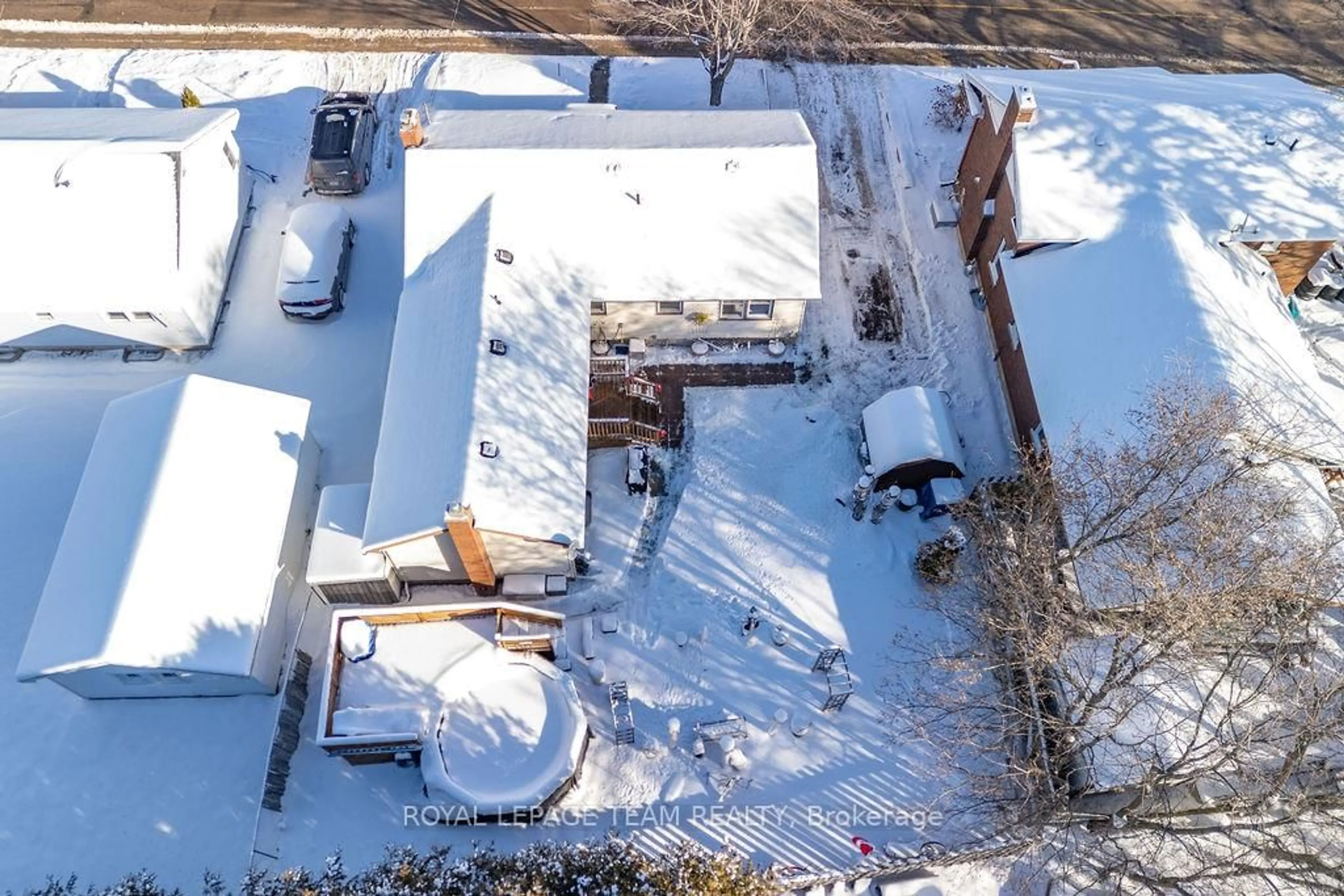 A pic from outside/outdoor area/front of a property/back of a property/a pic from drone, unknown for 144 Opeongo Rd, Renfrew Ontario K7V 2T5