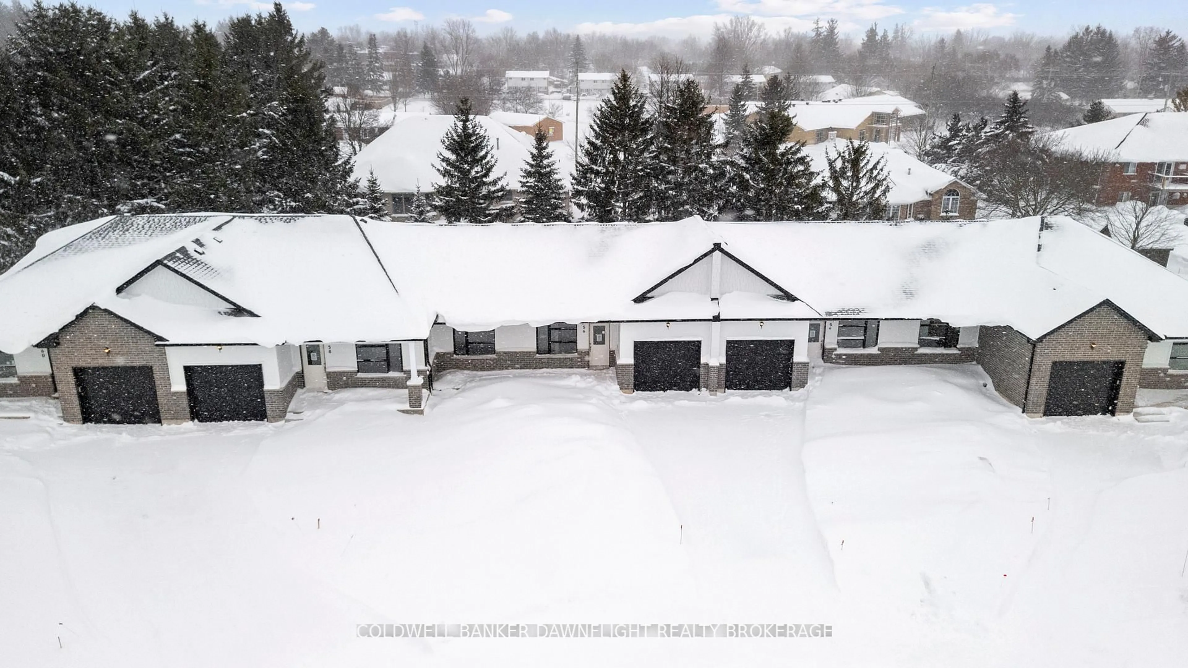 A pic from outside/outdoor area/front of a property/back of a property/a pic from drone, building for 56 Moonlight Crt, Central Huron Ontario N0M 1L0