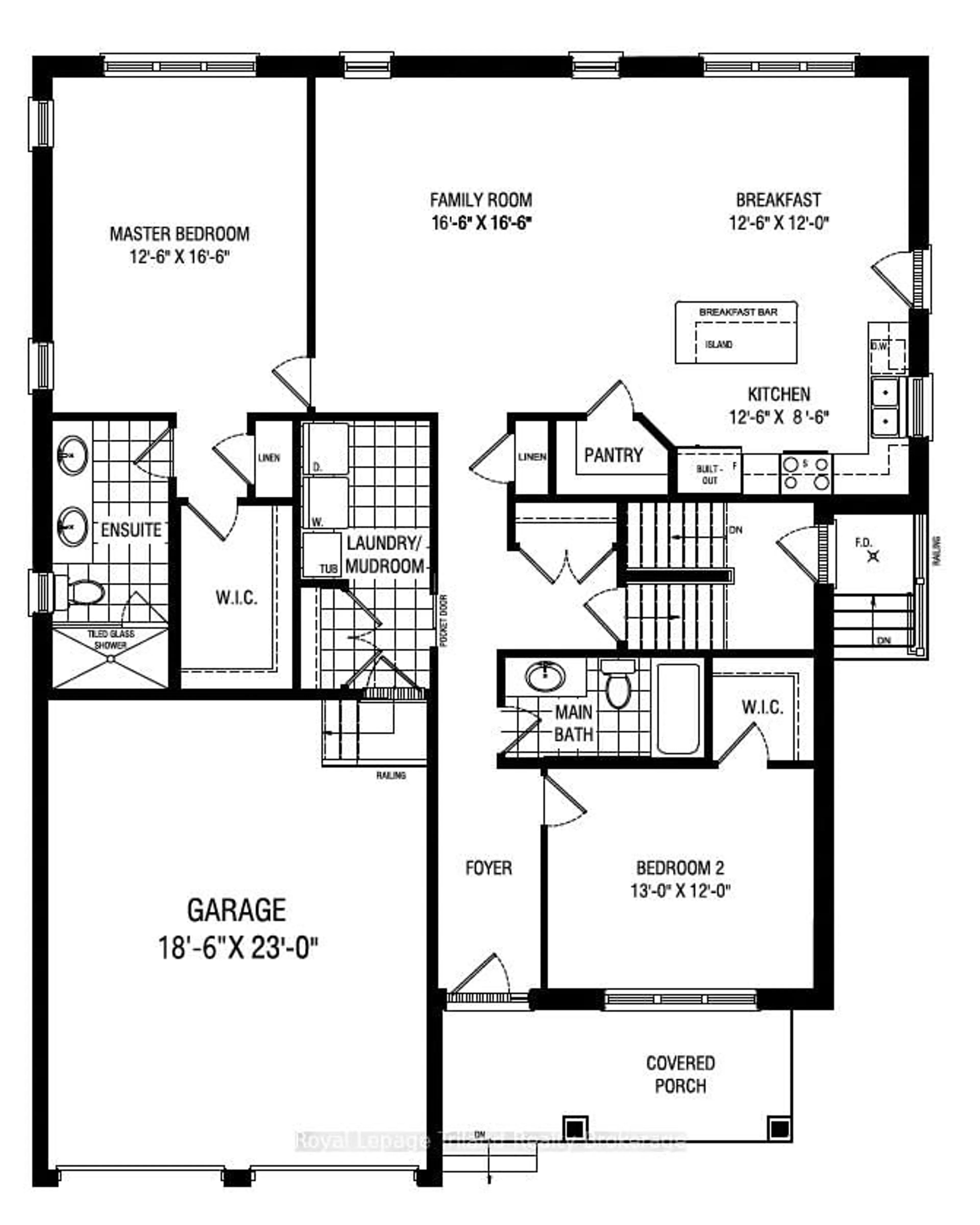 Floor plan for 1140 Caen Ave, Woodstock Ontario N4T 0G3