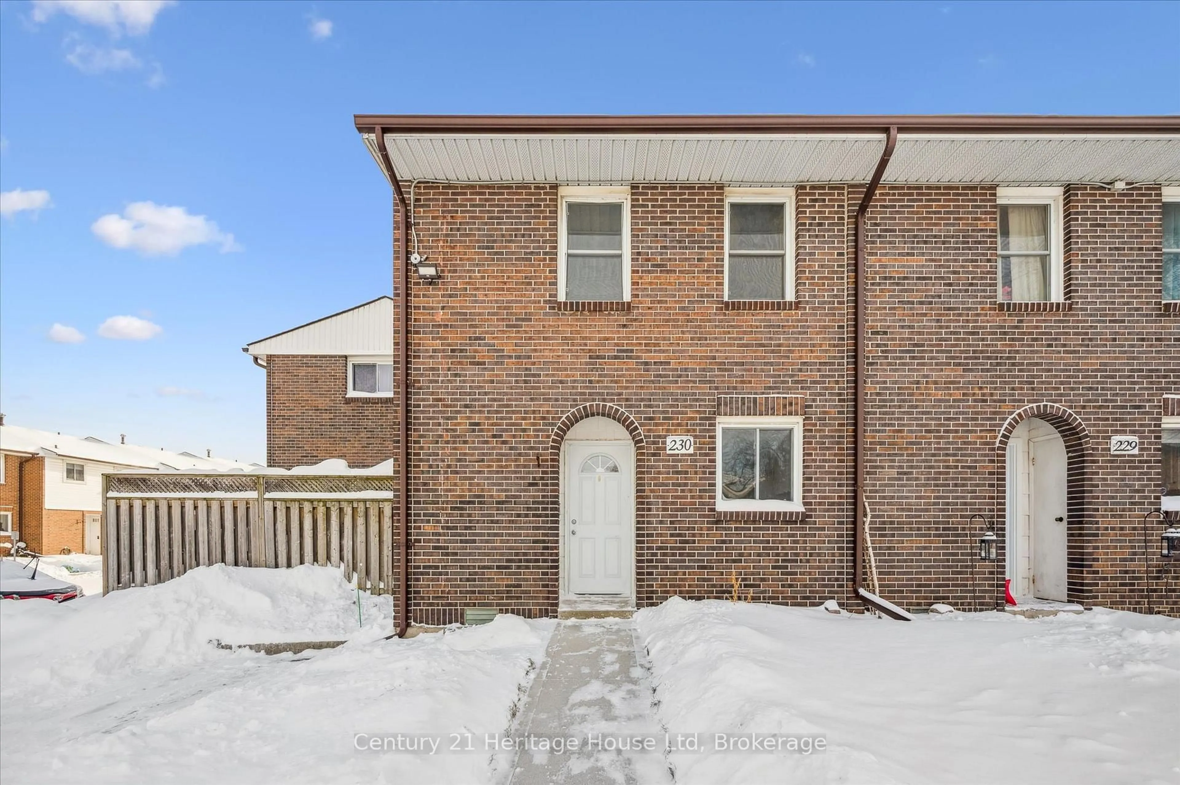 A pic from outside/outdoor area/front of a property/back of a property/a pic from drone, street for 31 Greengate Rd #230, Guelph Ontario N1H 6R3