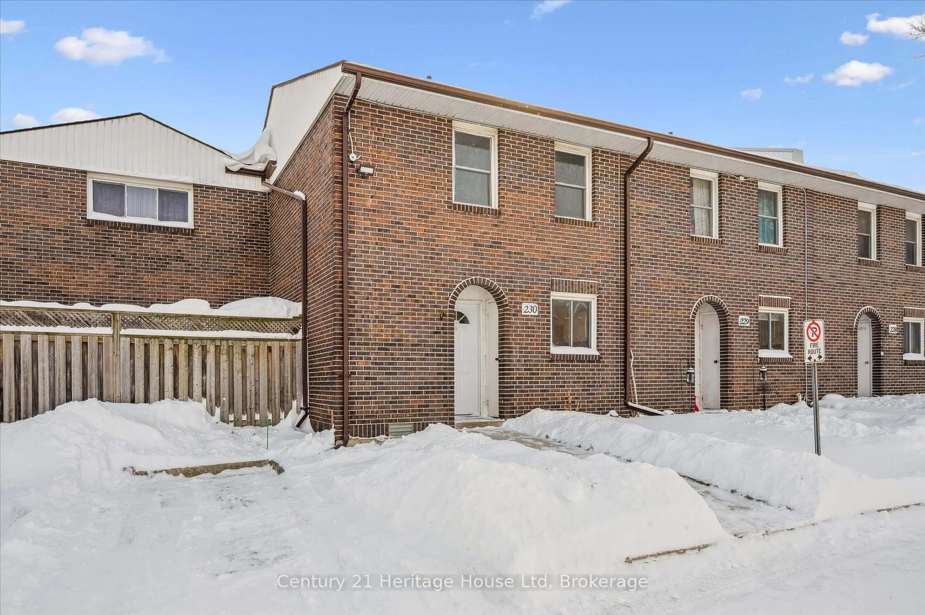 A pic from outside/outdoor area/front of a property/back of a property/a pic from drone, street for 31 Greengate Rd #230, Guelph Ontario N1H 6R3
