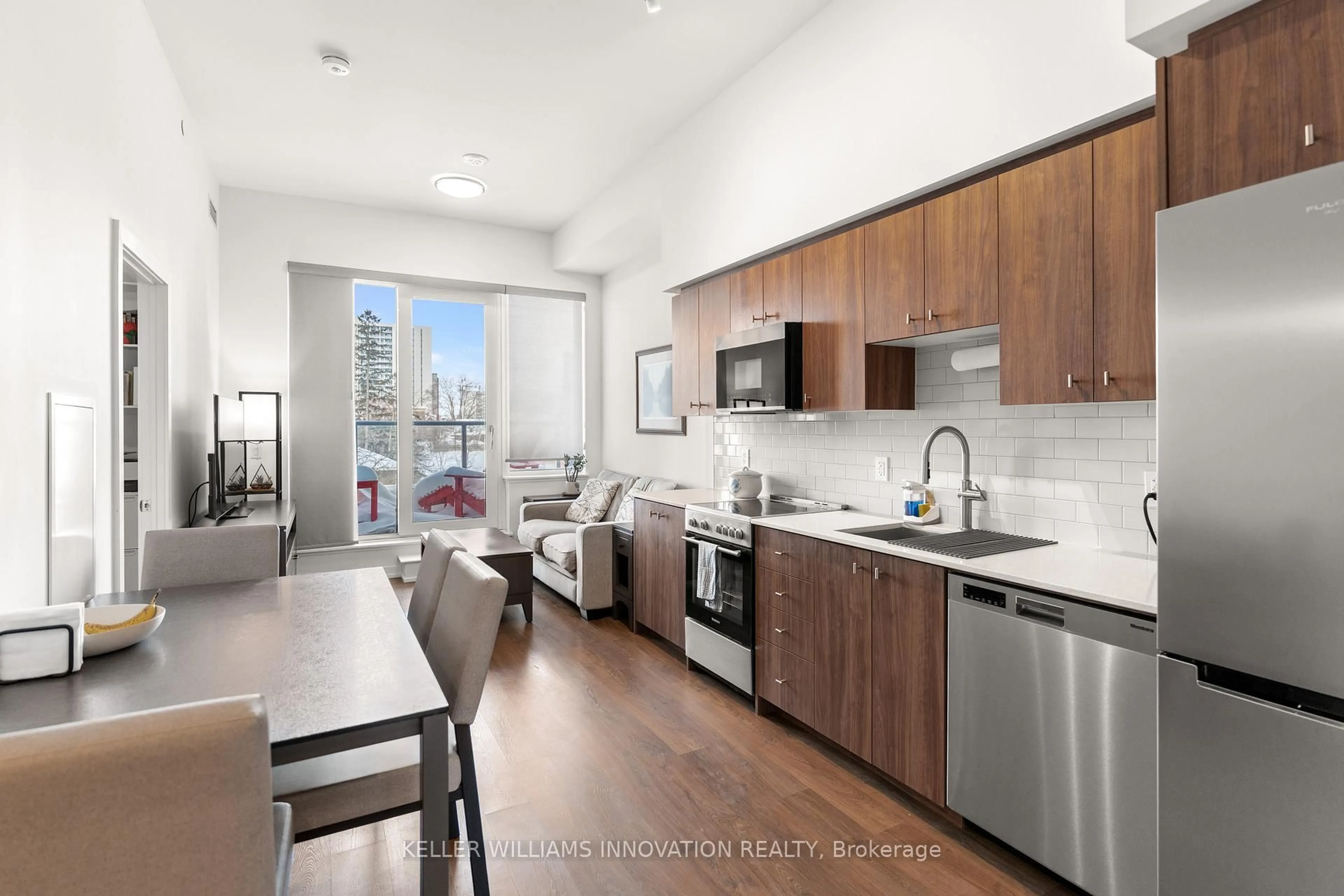 Open concept kitchen, unknown for 15 Wellington St #317, Kitchener Ontario N2G 0E4