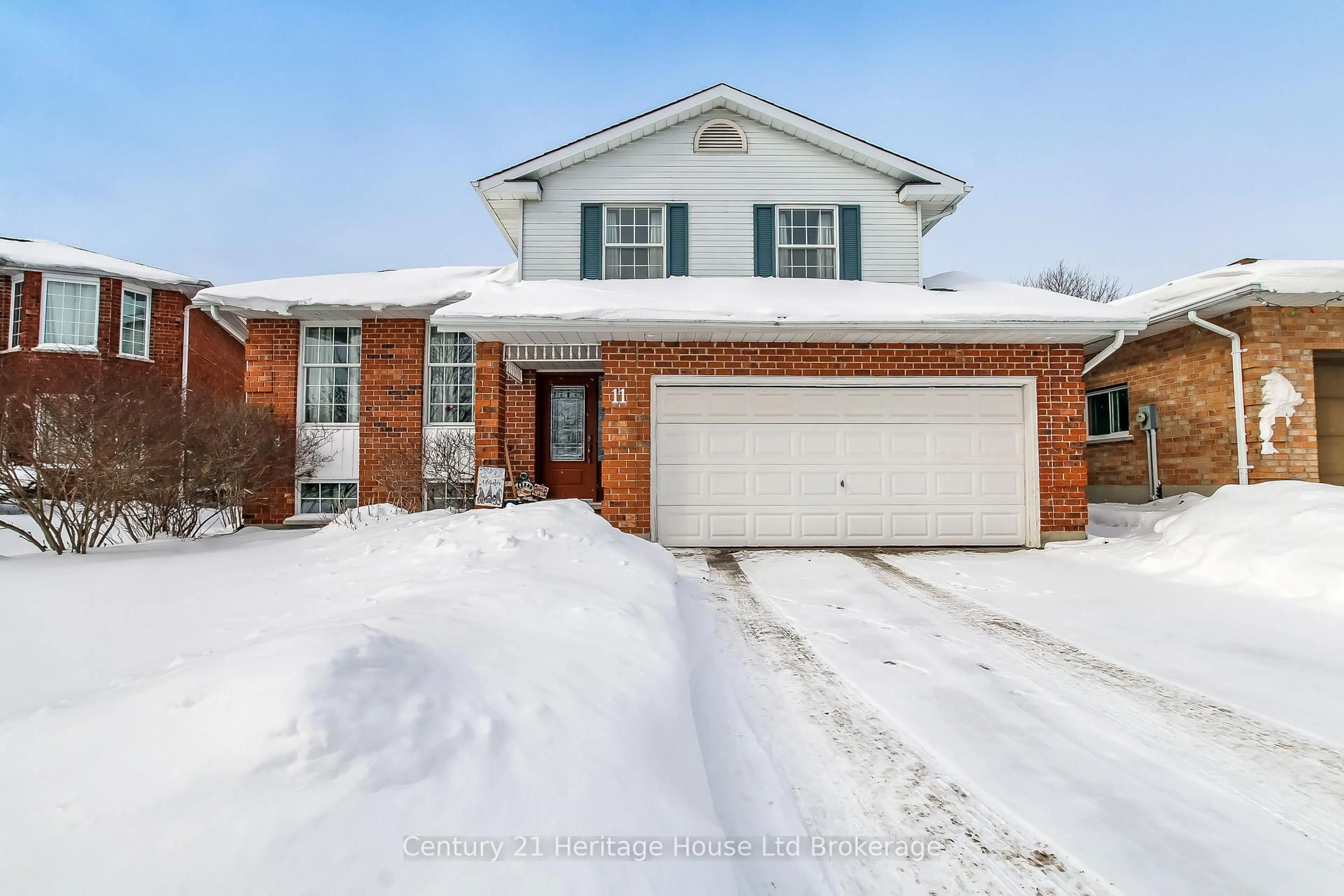 Home with brick exterior material, street for 11 John Davies Dr, Woodstock Ontario N4T 1M9