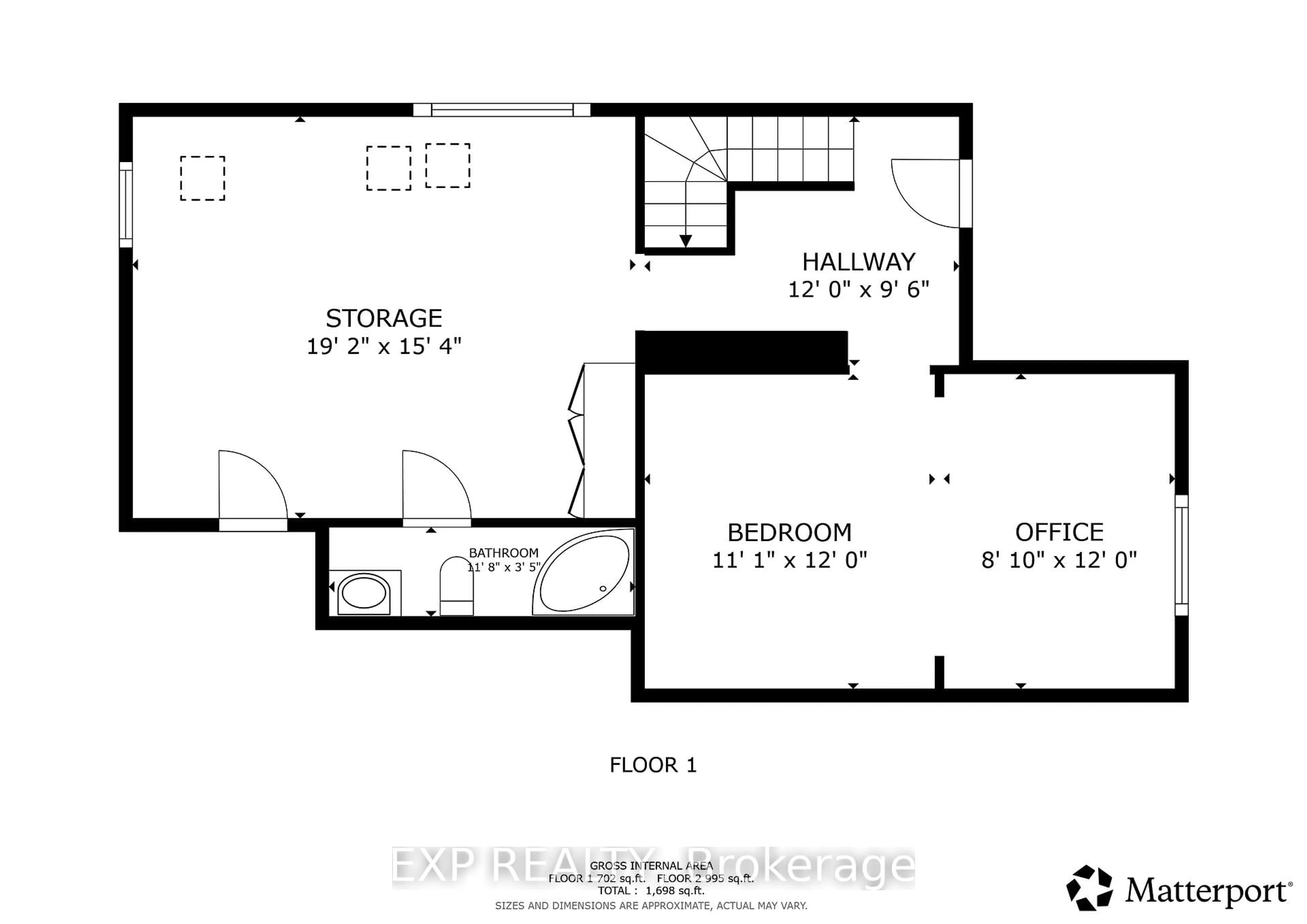Floor plan for 8857 Banting Ave, Niagara Falls Ontario L2G 7A1