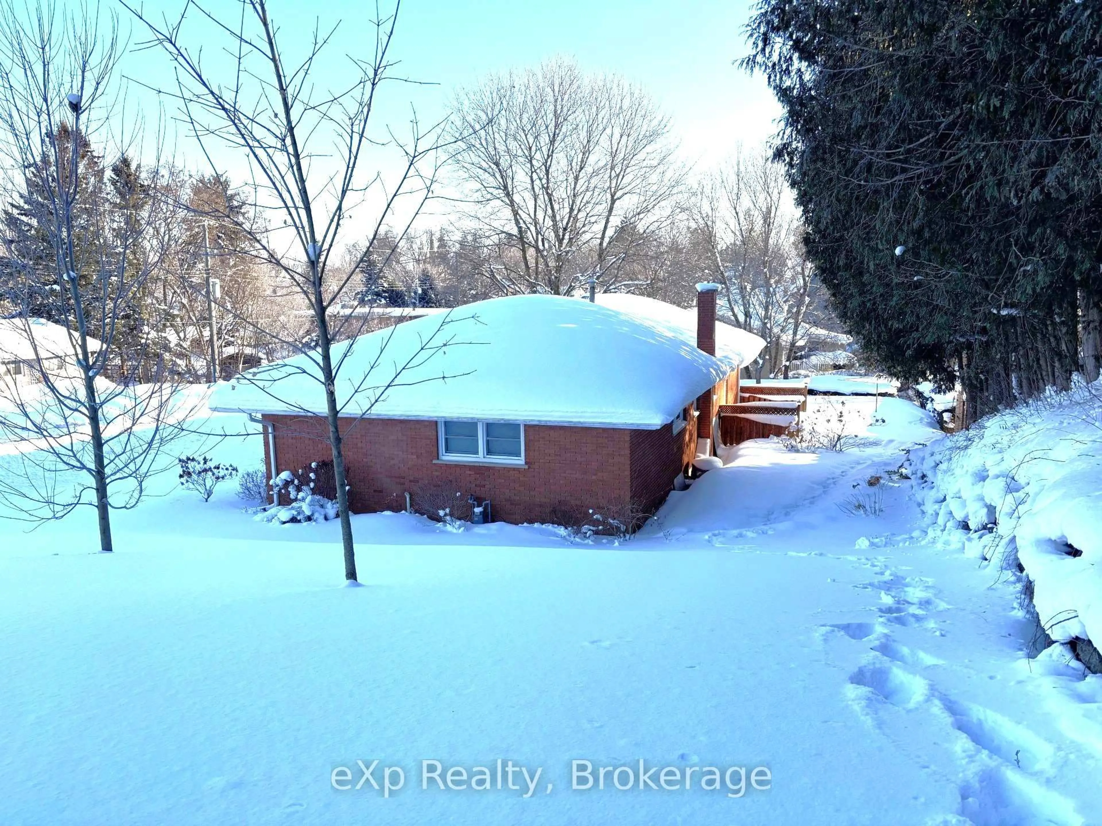 A pic from outside/outdoor area/front of a property/back of a property/a pic from drone, unknown for 111 Huron St, Brockton Ontario N0G 2V0