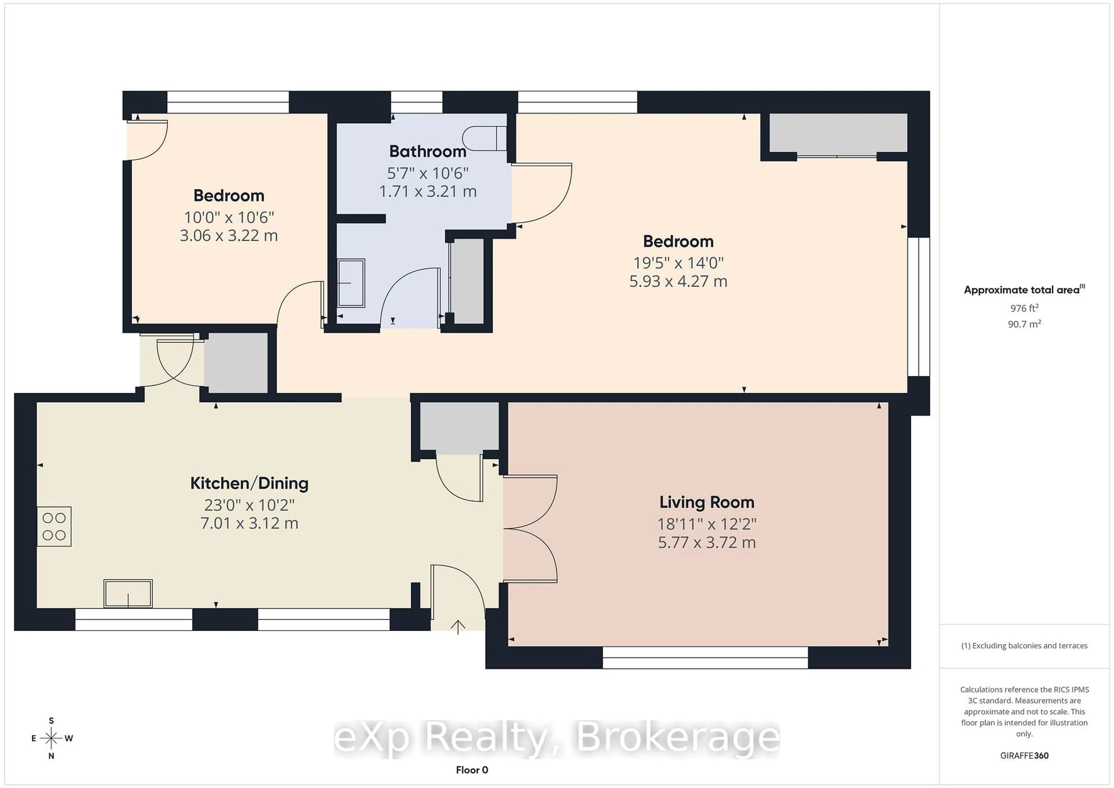 Floor plan for 111 Huron St, Brockton Ontario N0G 2V0