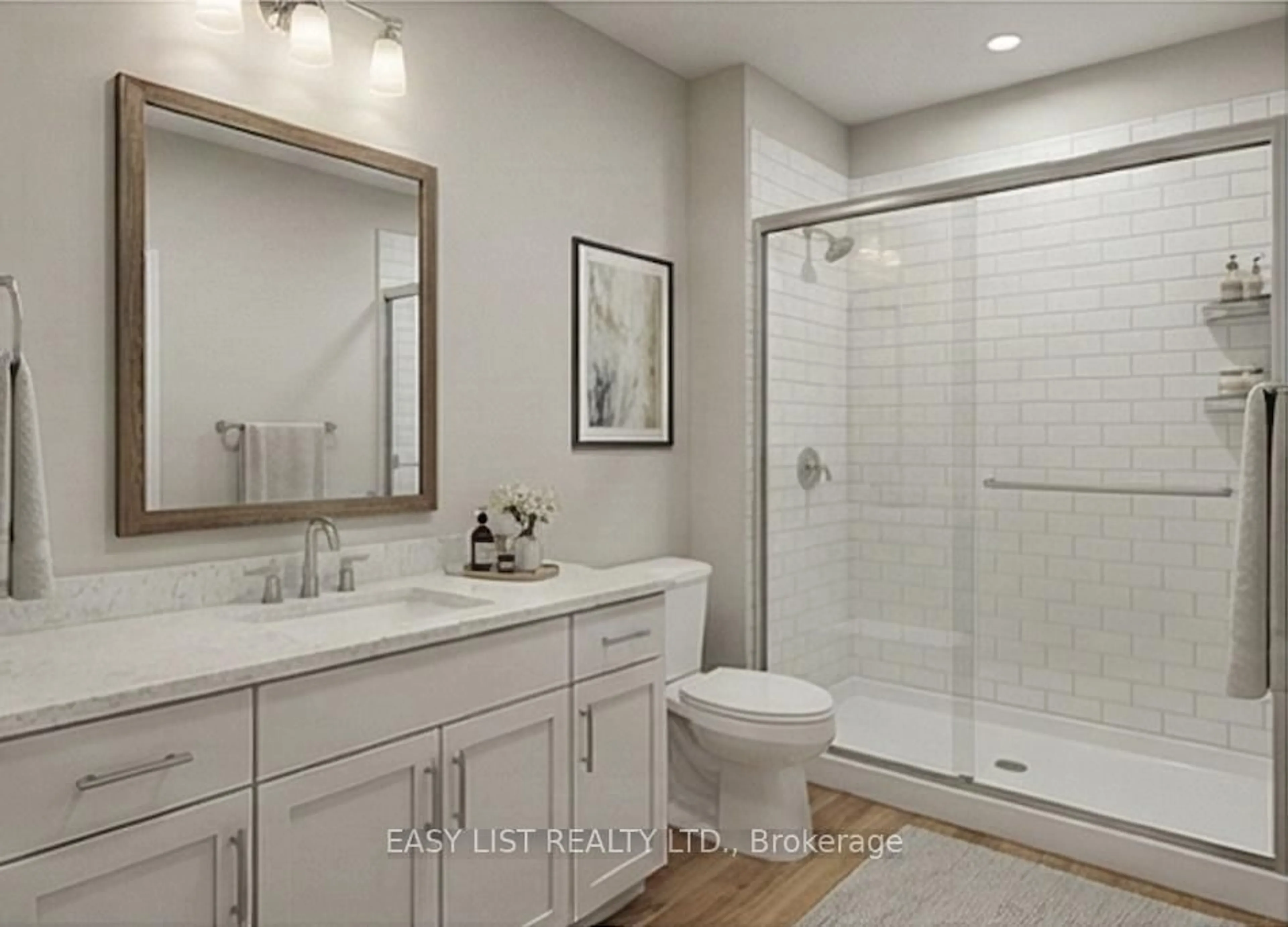 Contemporary bathroom, ceramic/tile floor for 62-72 Cockburn St #5, Perth Ontario K7H 2B5