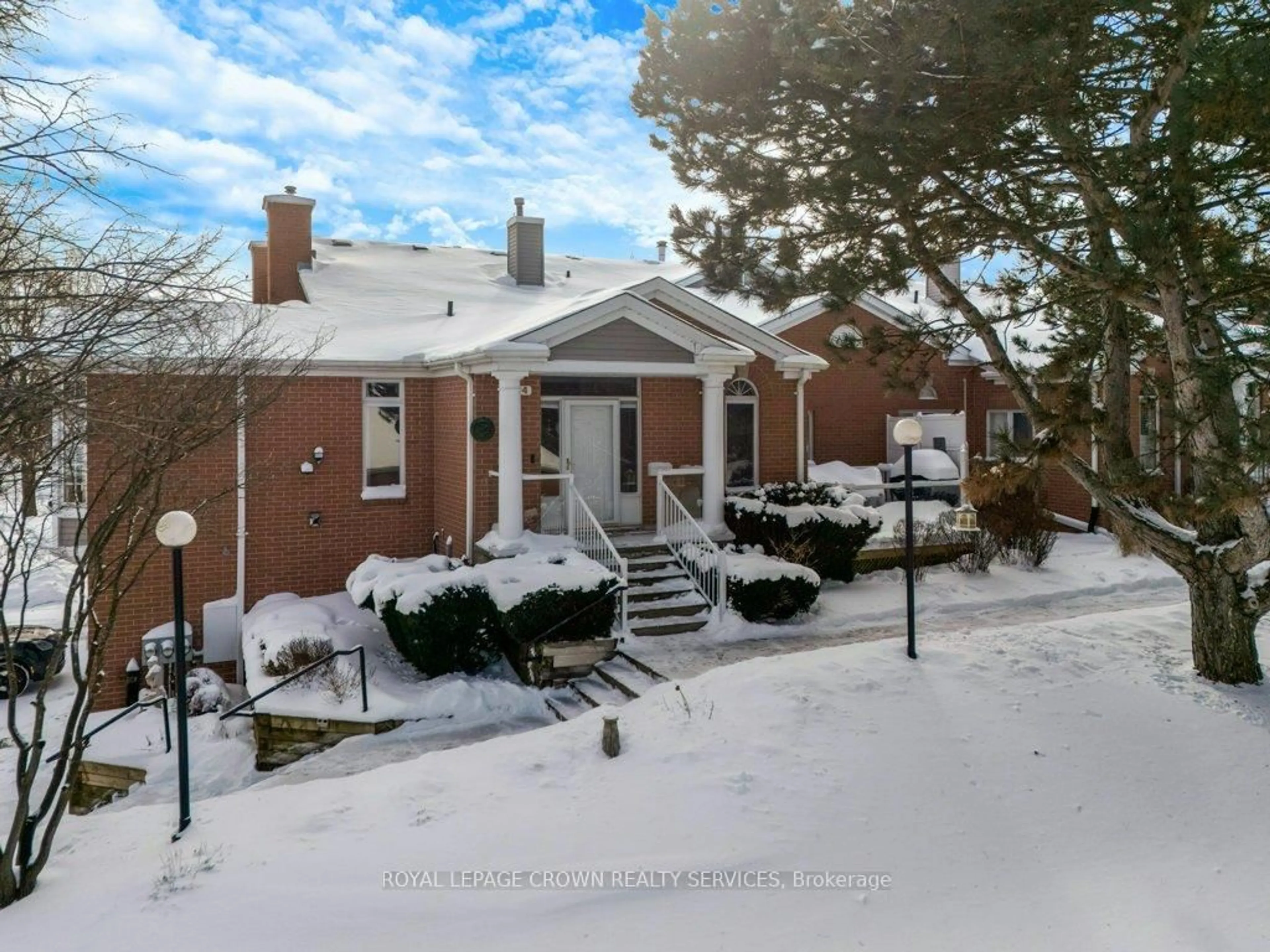 Home with brick exterior material, street for 341 George St #4, Cambridge Ontario N1S 4X7