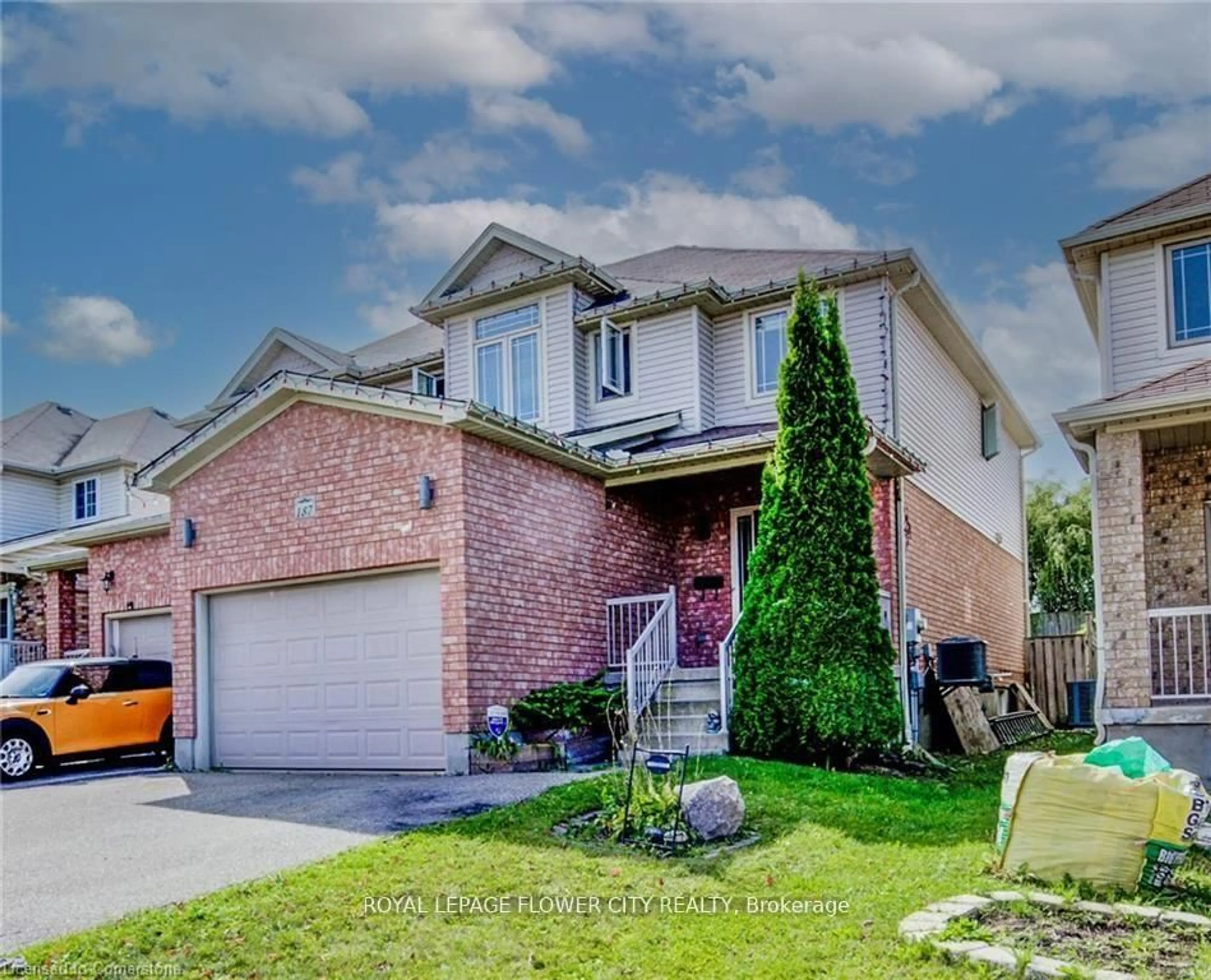 Home with brick exterior material, street for 187 Huck Cres, Kitchener Ontario N2N 3P7