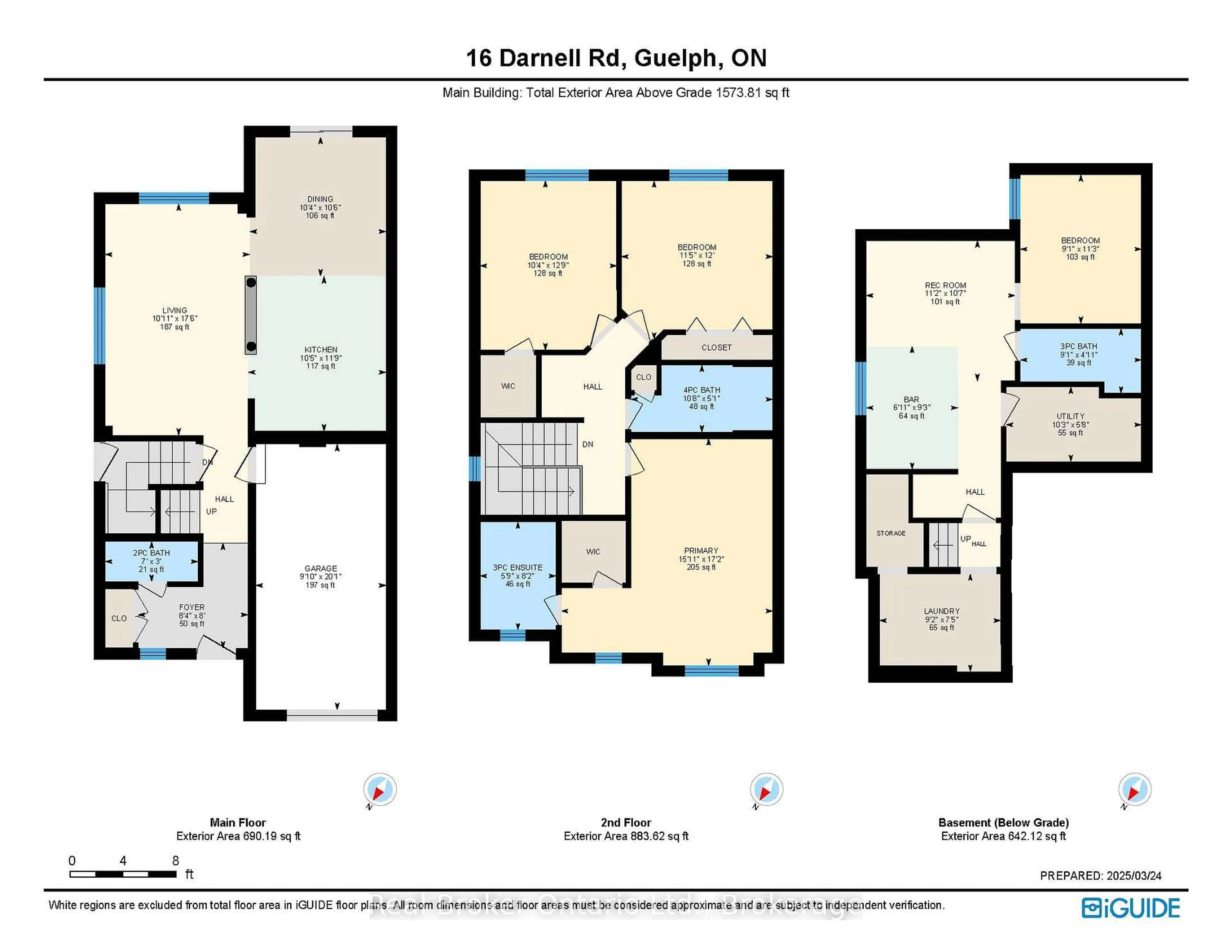 Floor plan for 16 Darnell Rd, Guelph Ontario N1G 5K3