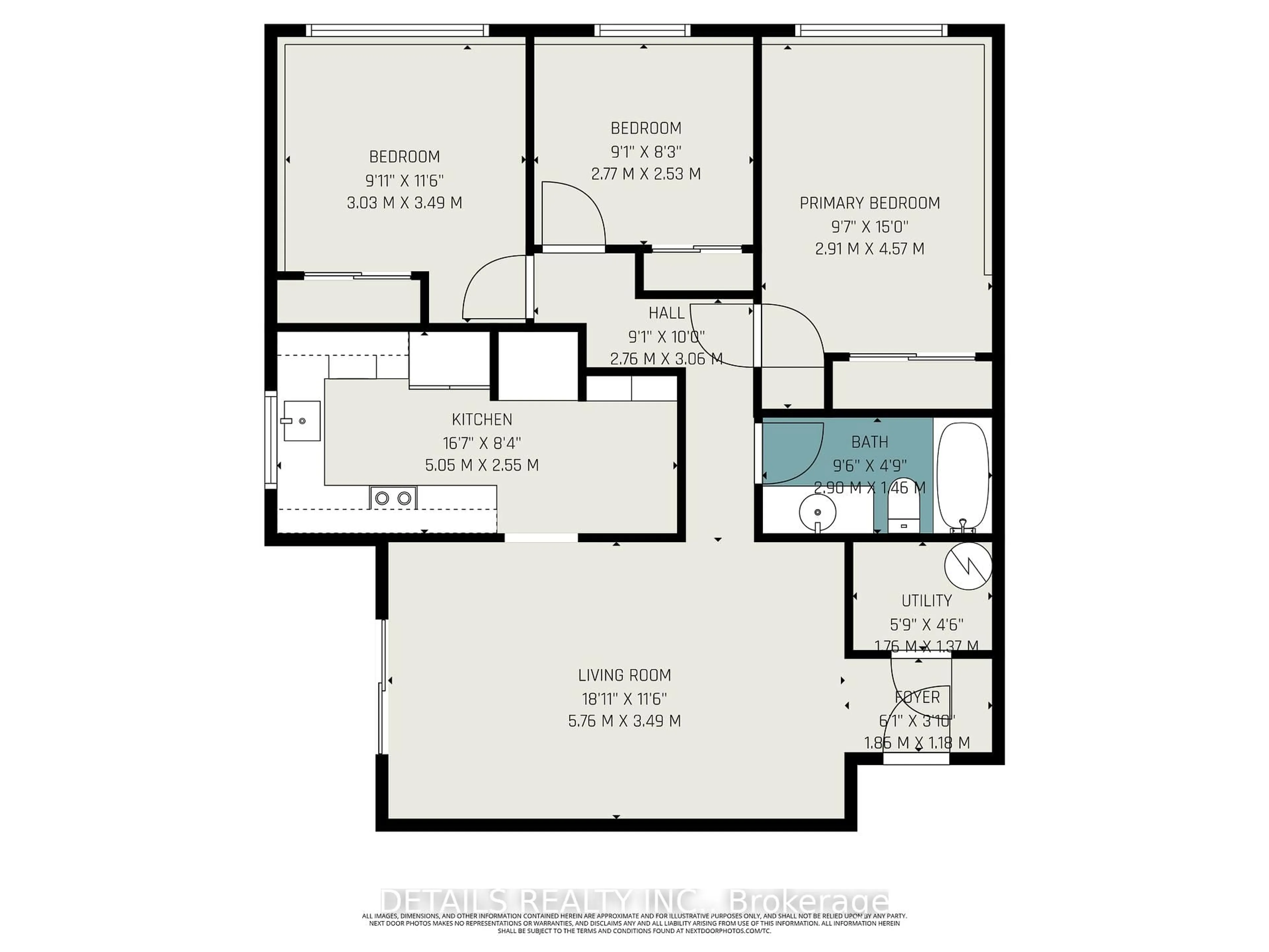 Floor plan for 260 Brittany Dr #103, Ottawa Ontario K1K 4M2