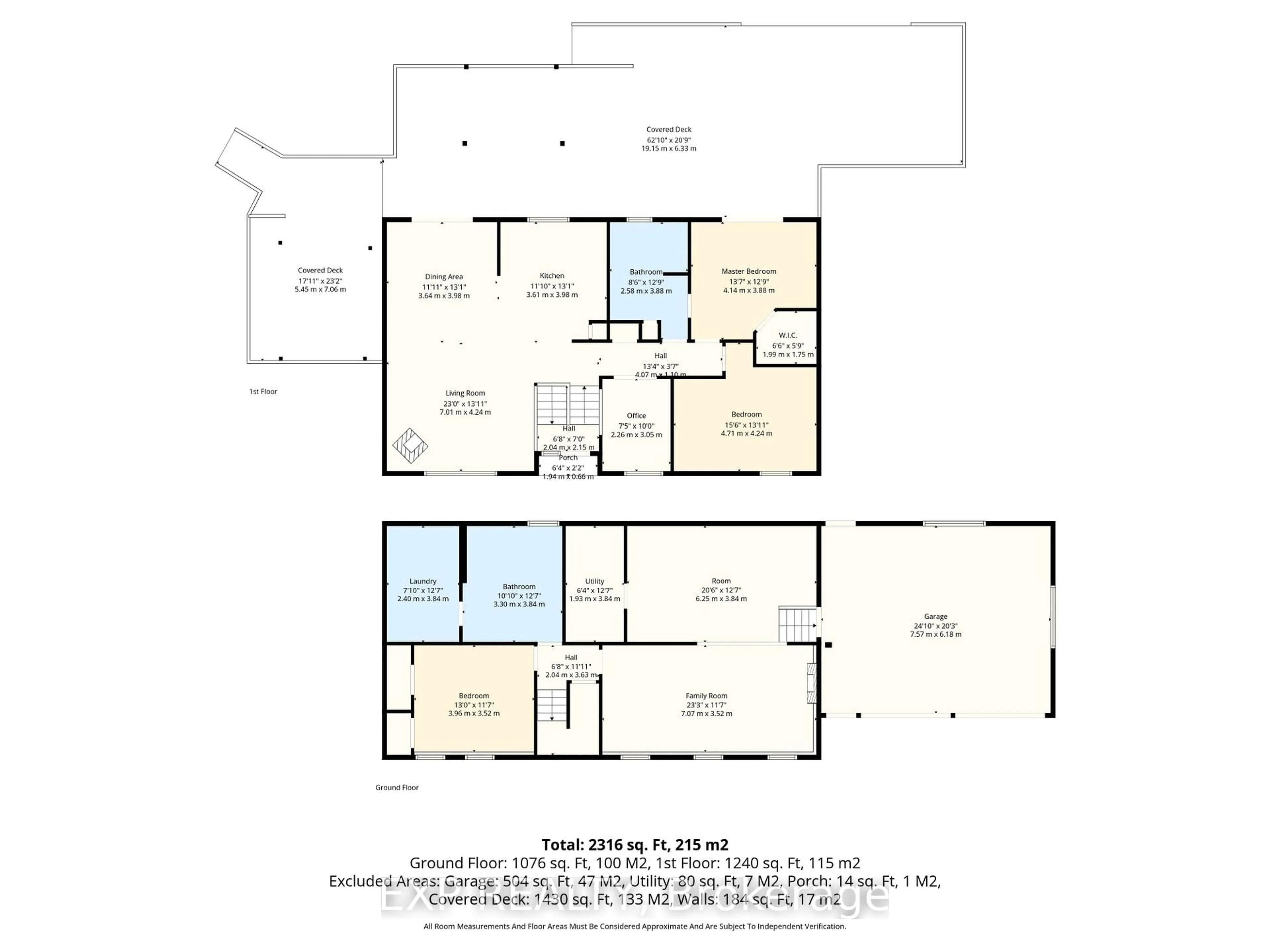 Floor plan for 9574 Ardagh Cres, Hamilton Township Ontario K0K 2H0