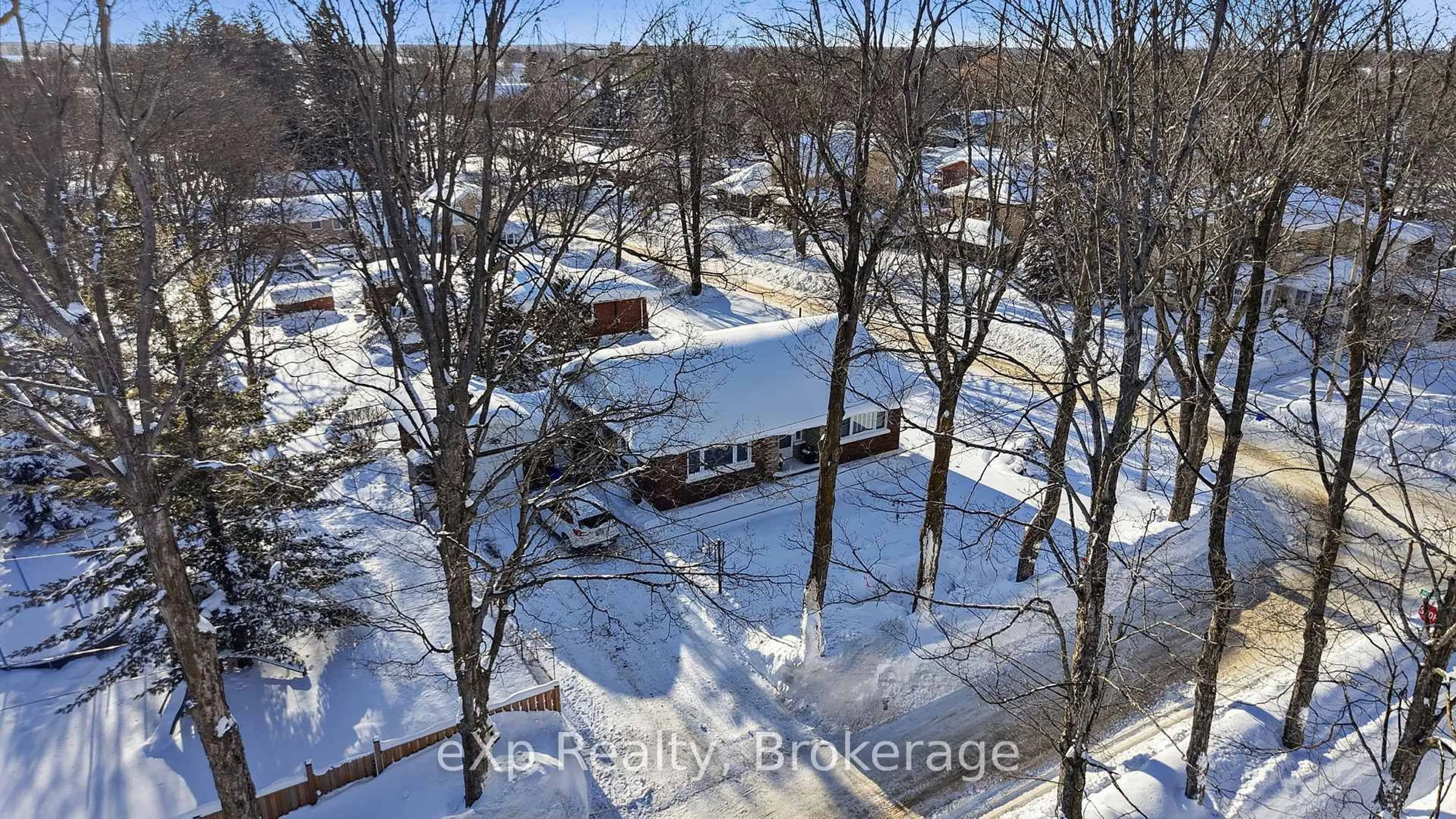 A pic from outside/outdoor area/front of a property/back of a property/a pic from drone, unknown for 175 Colcleugh Ave, Wellington North Ontario N0G 2L1